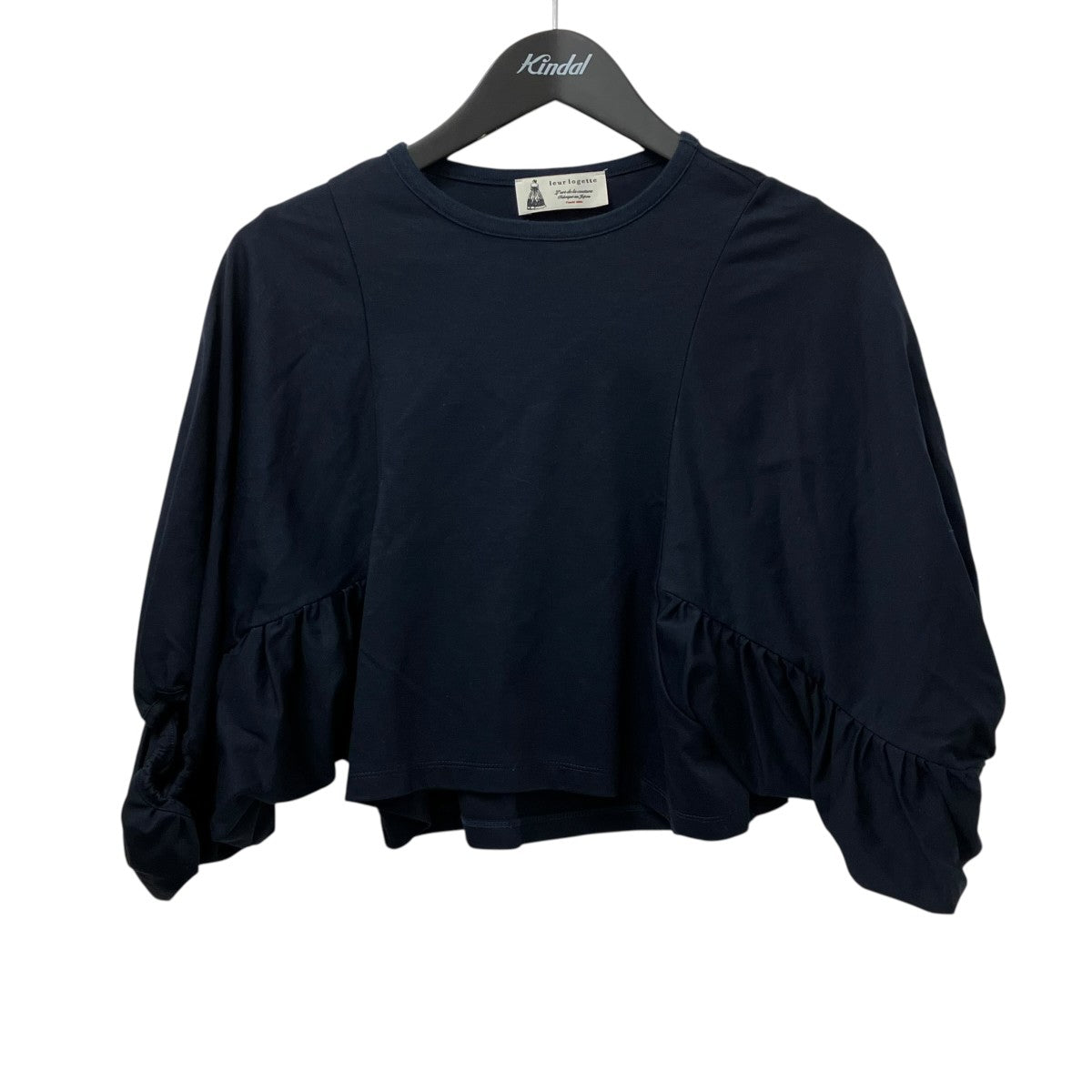 cotton frilled topsブラウス10184
