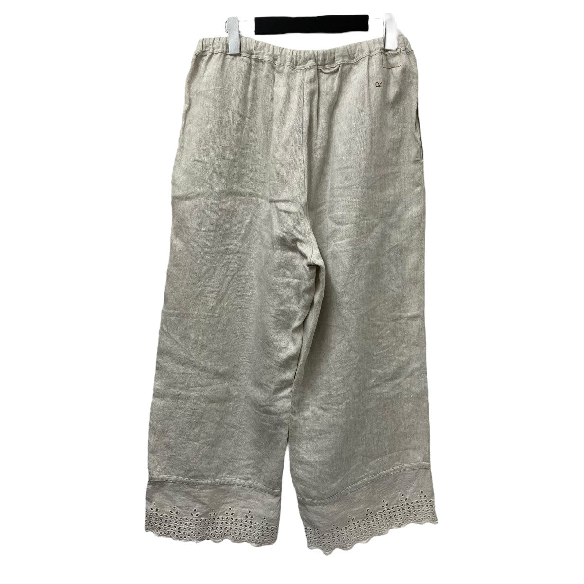 45R インドリネンのカットワークペチパンツ 古着・中古-2枚目のアイテム画像