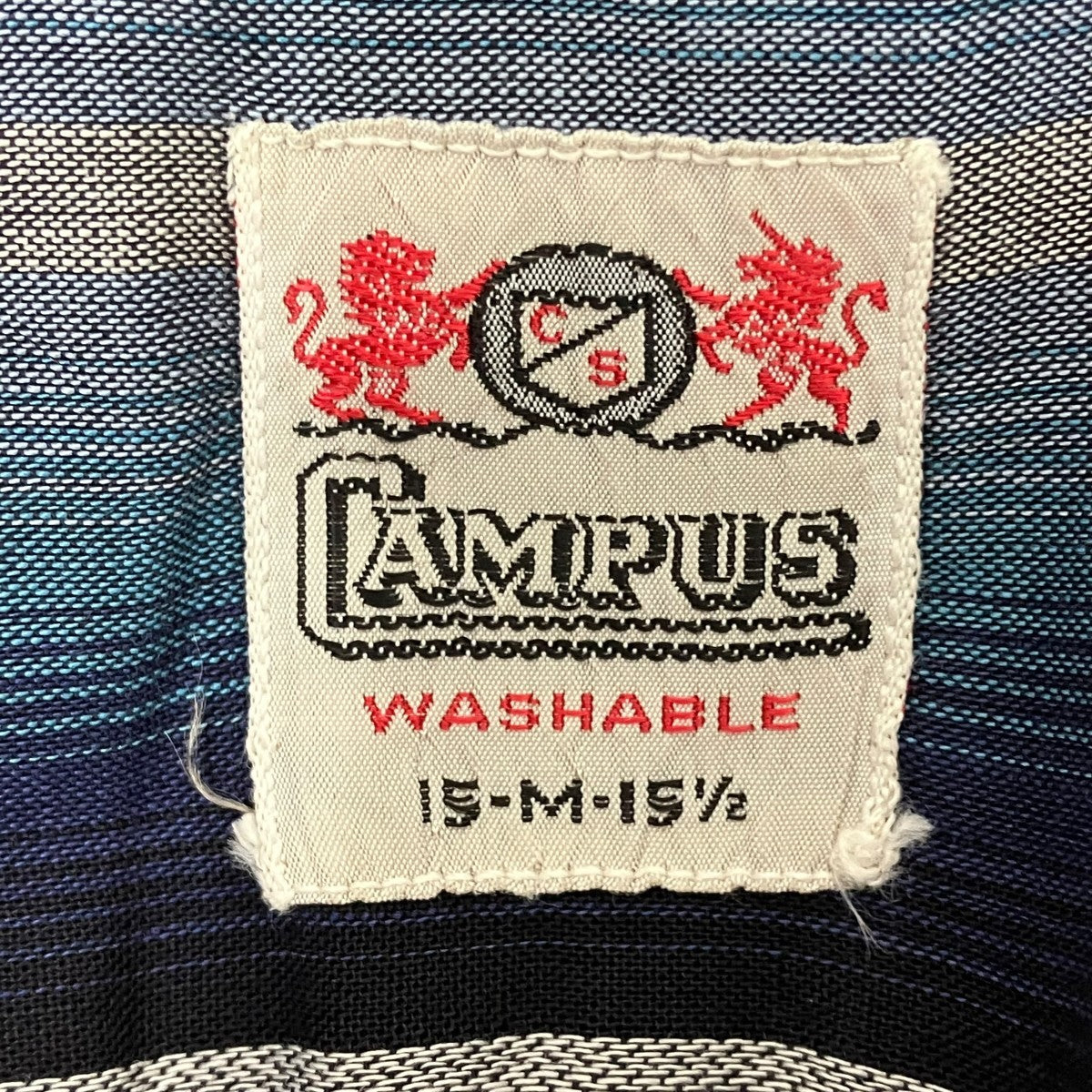 VINTAGE 50s CAMPUS オンブレシャツ 古着・中古-8枚目のアイテム画像