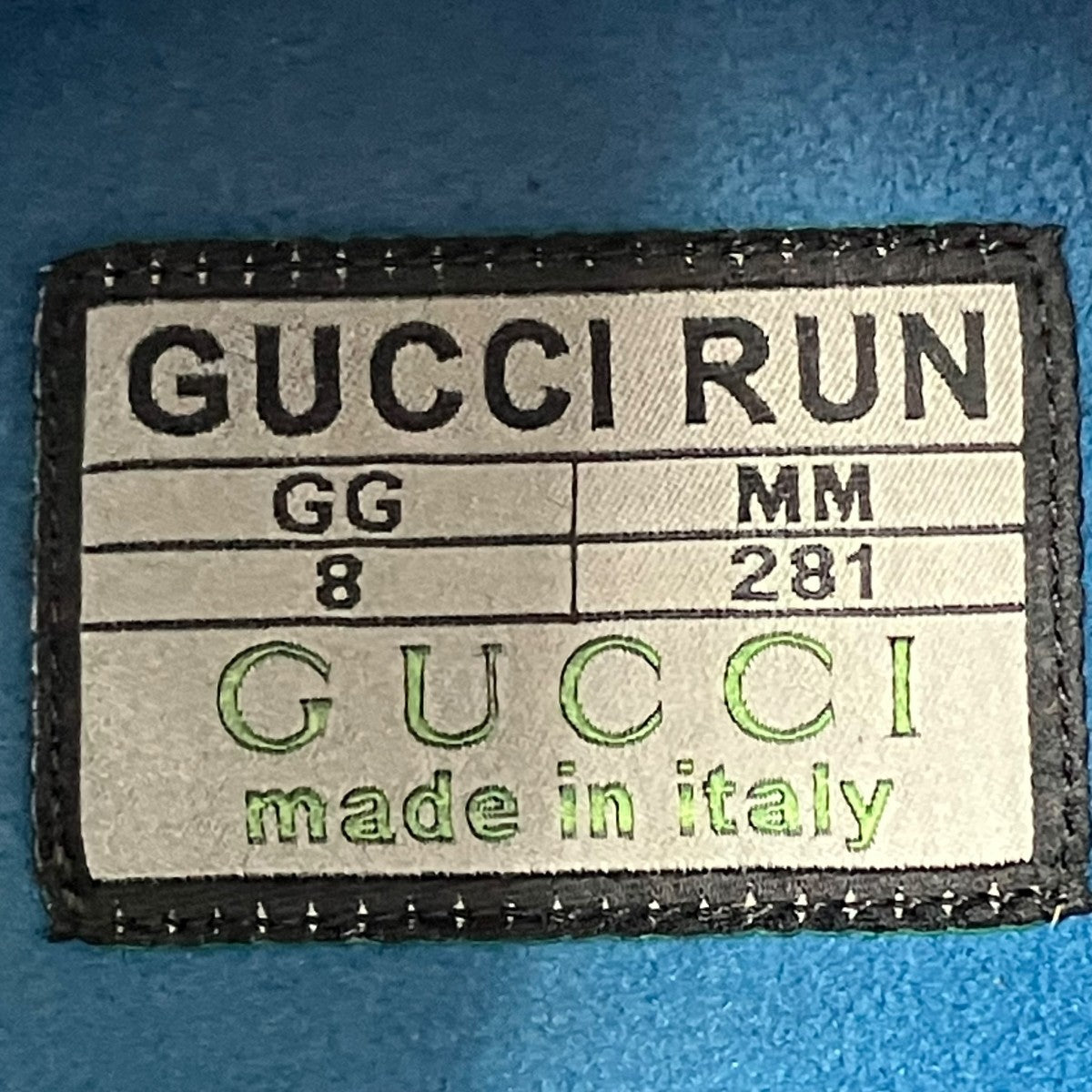 GUCCI スニーカー 古着・中古-10枚目のアイテム画像