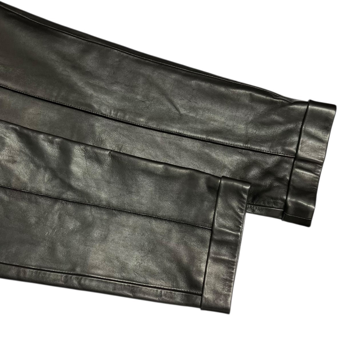 GUCCI グッチ ラムレザーパンツ GUCCI(グッチ) レザーパンツ ブラック サイズ 46｜【公式】カインド