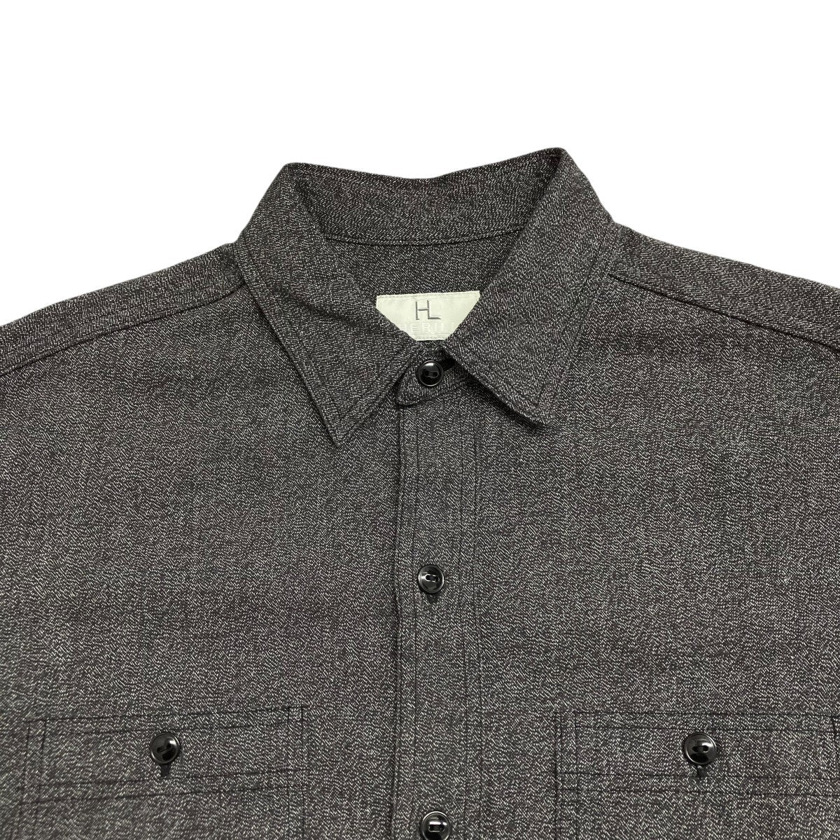 Blackchambray Workshirtシャツ25-050-HL-8030-30