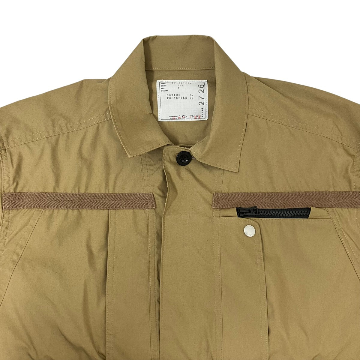 sacai 半袖シャツ22-02726M 古着・中古-3枚目のアイテム画像