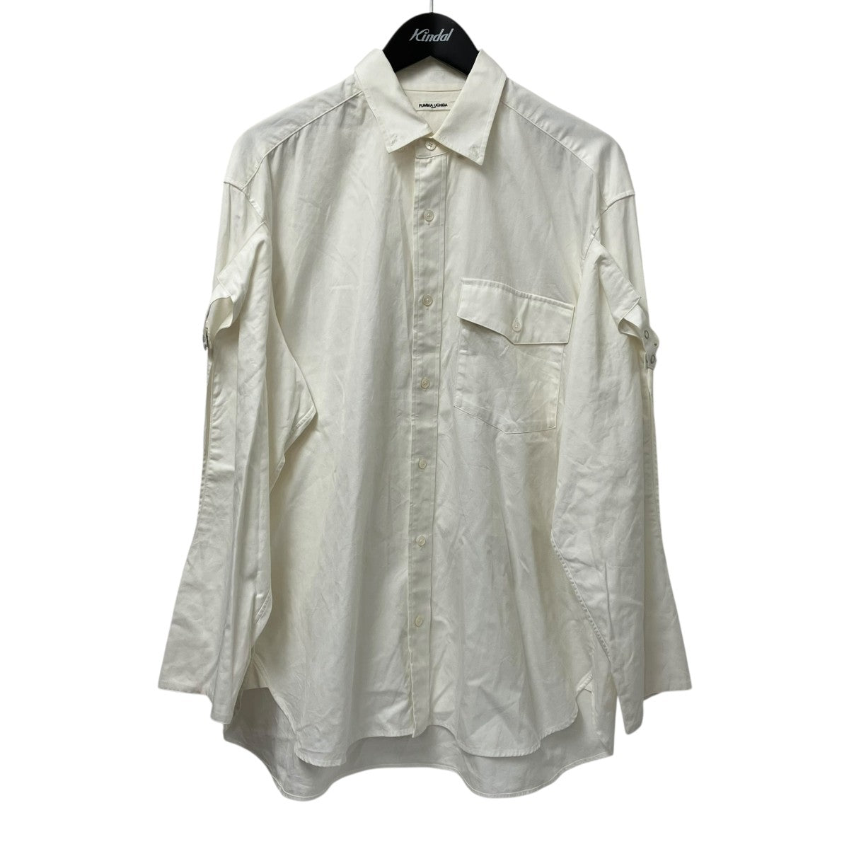 FUMIKA UCHIDA Oxford ARM-BELTED SHIRTSシャツFU-N-SH003 古着・中古-1枚目のアイテム画像