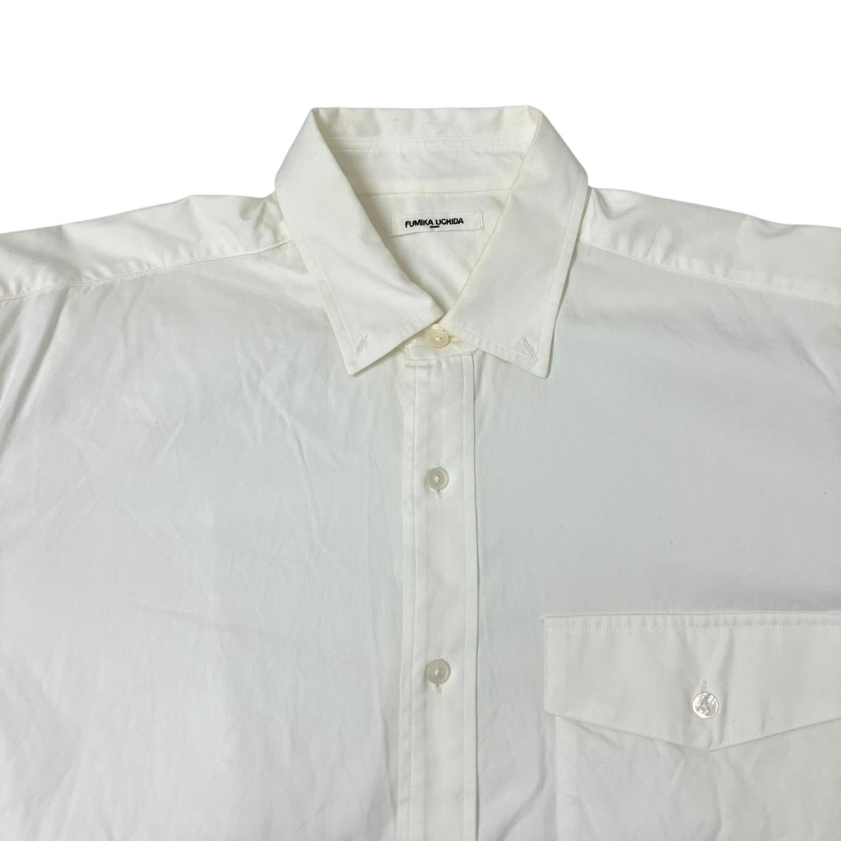 FUMIKA UCHIDA Oxford ARM-BELTED SHIRTSシャツFU-N-SH003 古着・中古-3枚目のアイテム画像