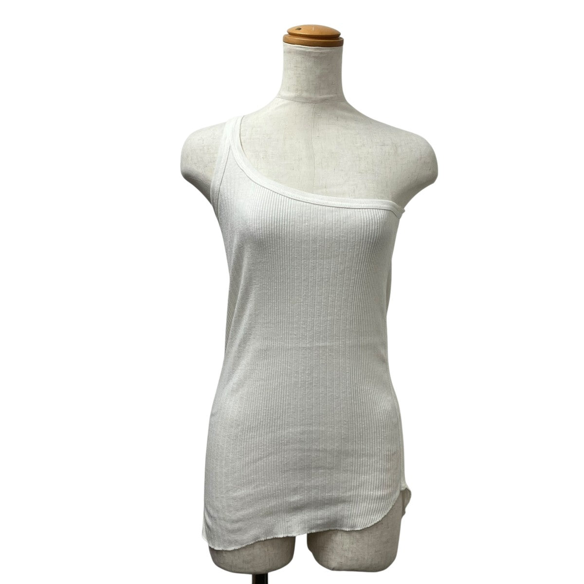 FUMIKA UCHIDA ONE-SHOULDER TANK TOPタンクトップ 古着・中古-1枚目のアイテム画像