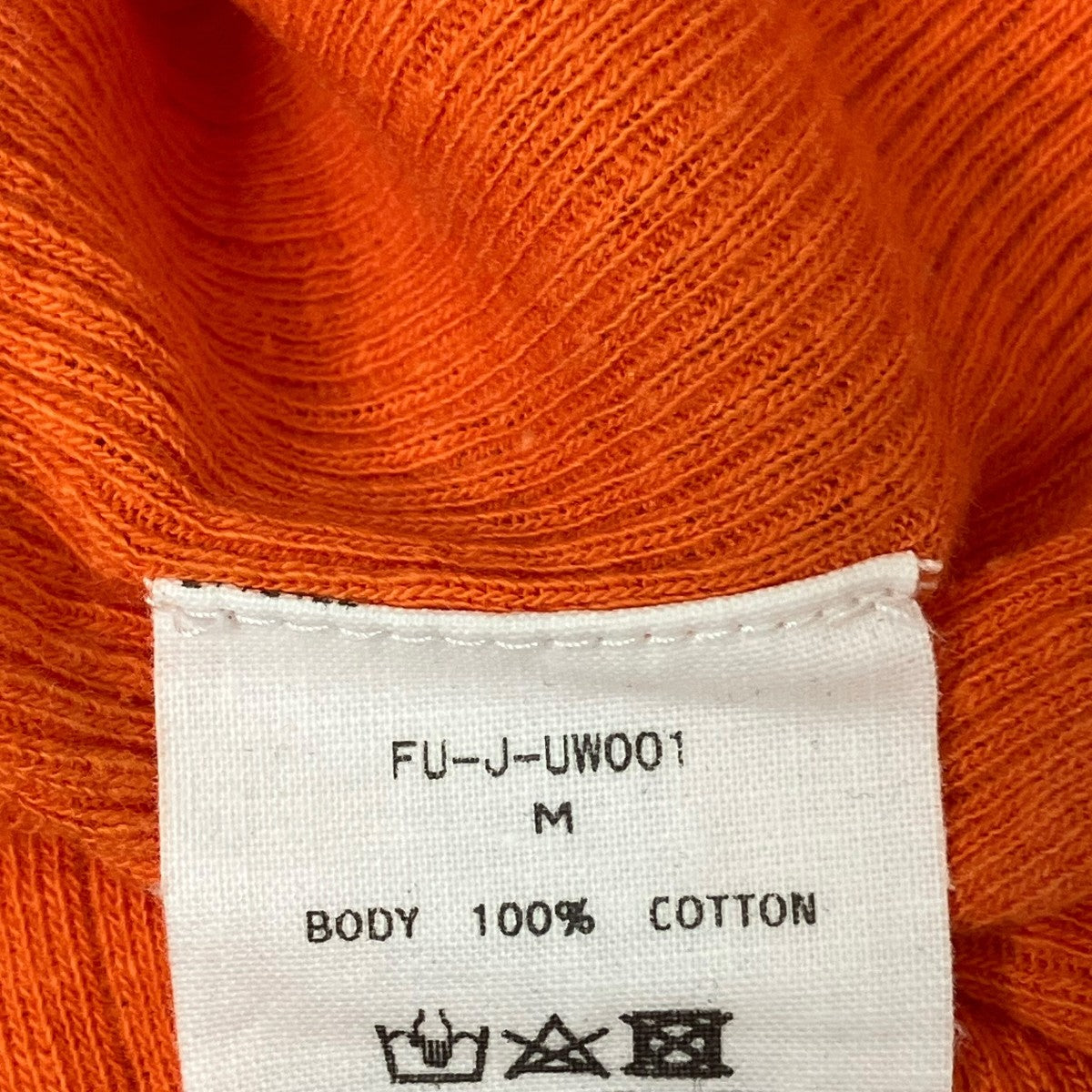 FUMIKA UCHIDA COTTON NEEDLE DRAWING TANK TOPタンクトップFU-J-UW001 古着・中古-6枚目のアイテム画像