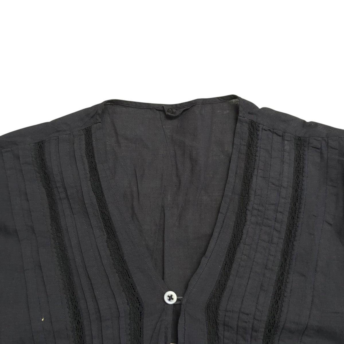 45R(フォーティファイブアール) ブラウス ダークグレー サイズ 2