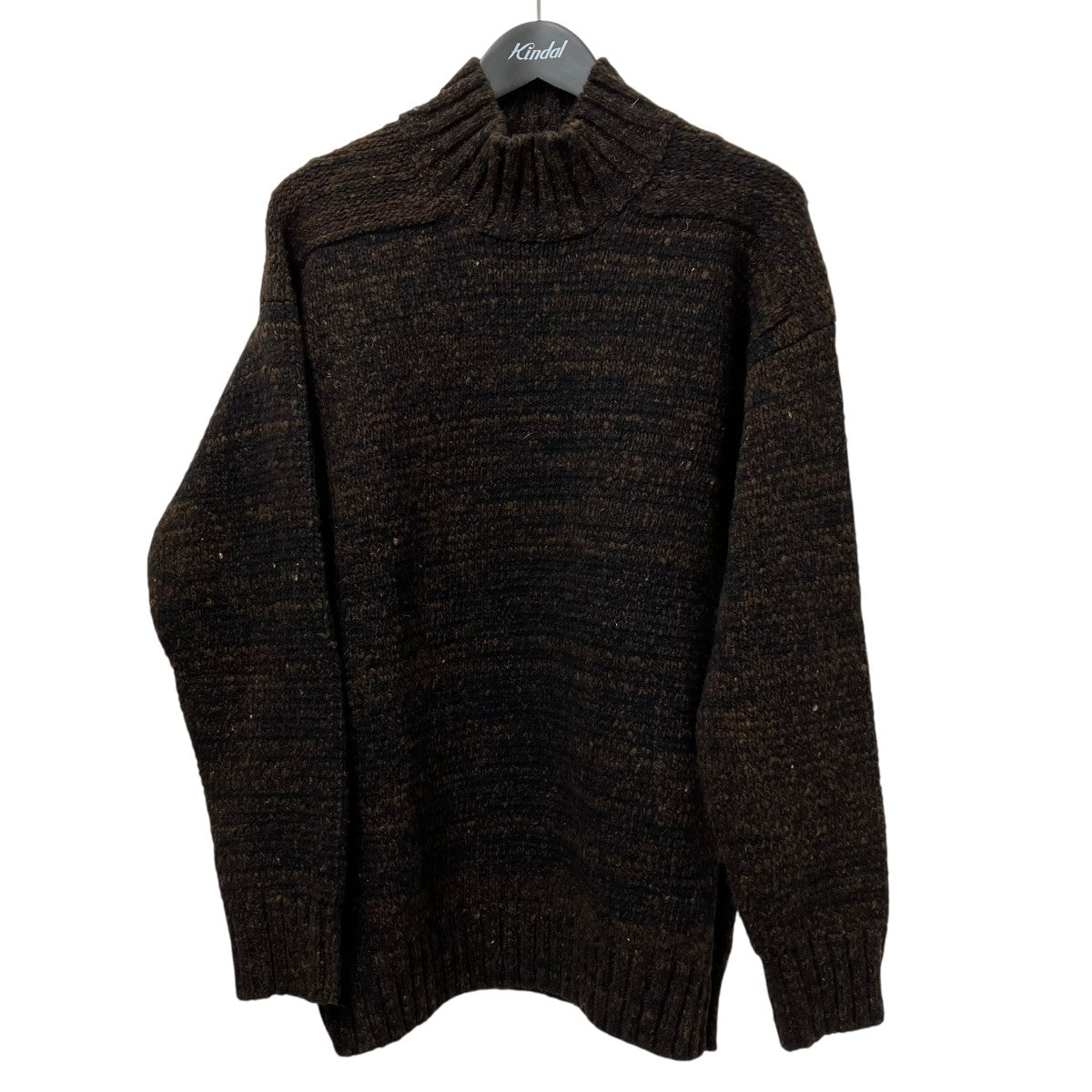 AUBERGE(オーベルジュ) CA NESTウールカシミヤニットセーター ブラウン