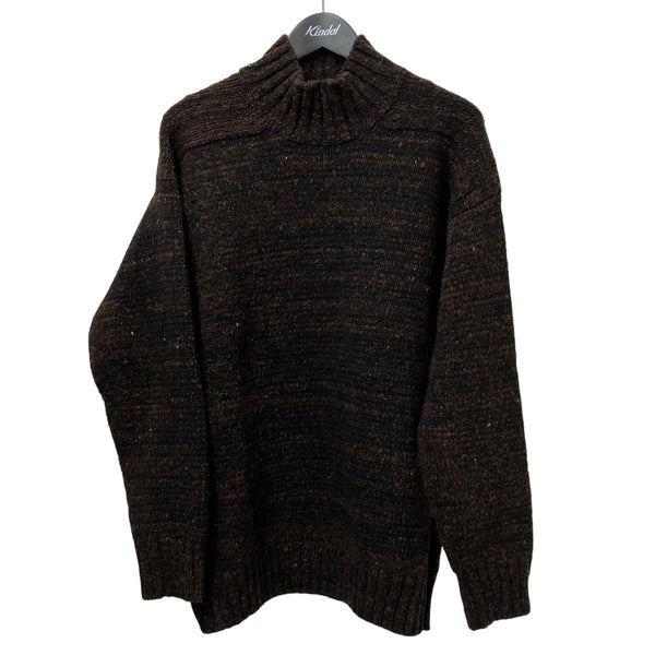 AUBERGE(オーベルジュ) CA NESTウールカシミヤニットセーター ブラウン