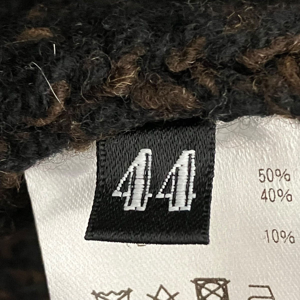 AUBERGE(オーベルジュ) CA NESTウールカシミヤニットセーター ブラウン