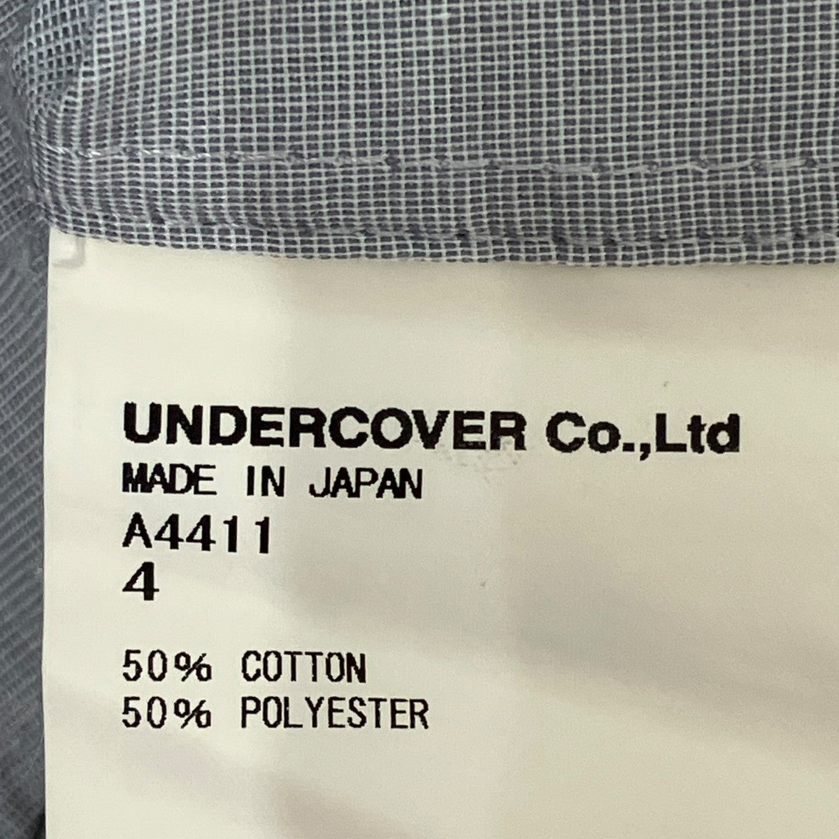 UNDERCOVERISM 半袖シャツA4411 古着・中古-6枚目のアイテム画像