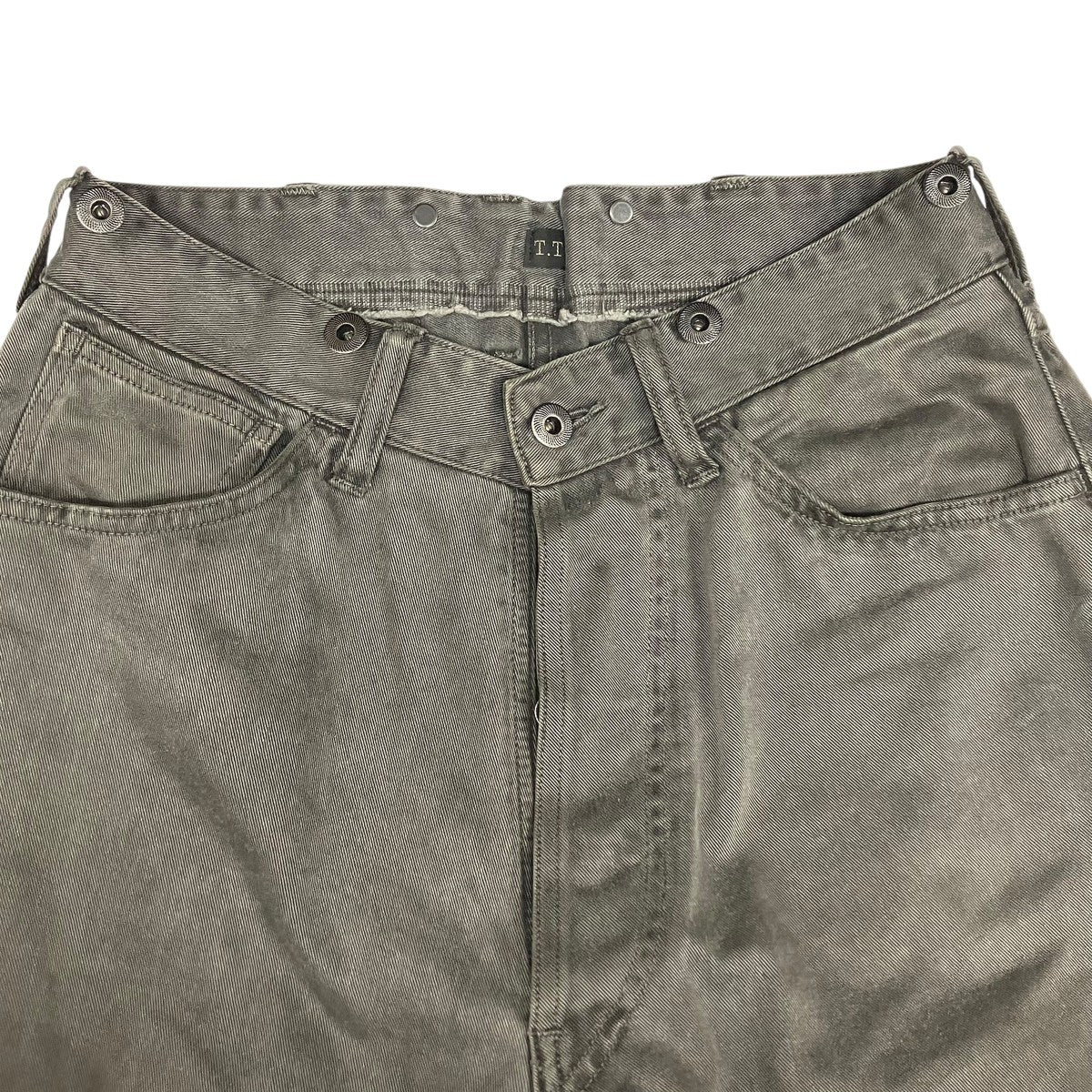 Taiga Takahashi(タイガタカハシ) LOT 209 BUCKLE-BACKED TROUSERS