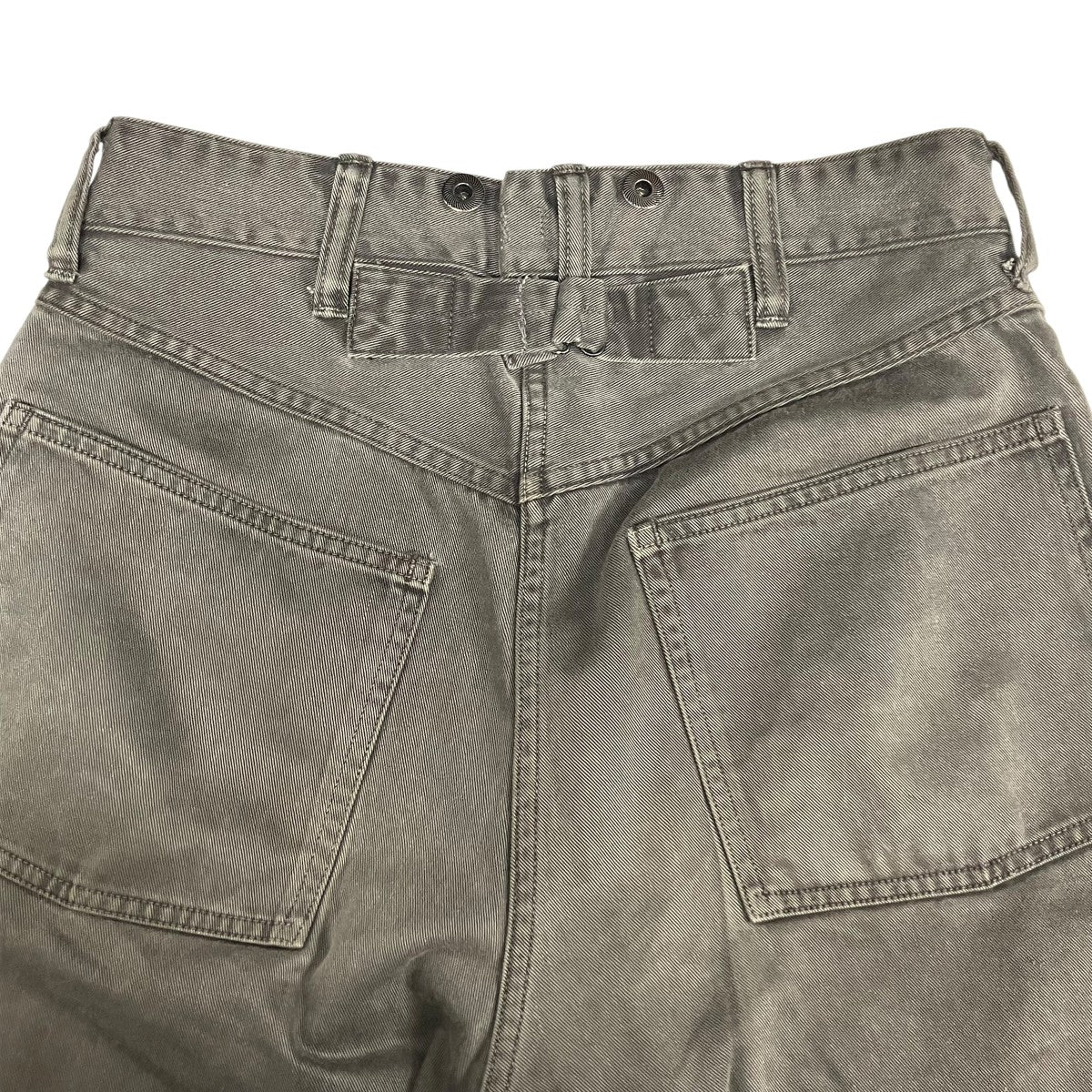 T.T タイガタカハシ　パンツ　lot209 Taiga Takahashi(タイガタカハシ) LOT 209 BUCKLE-BACKED TROUSERS