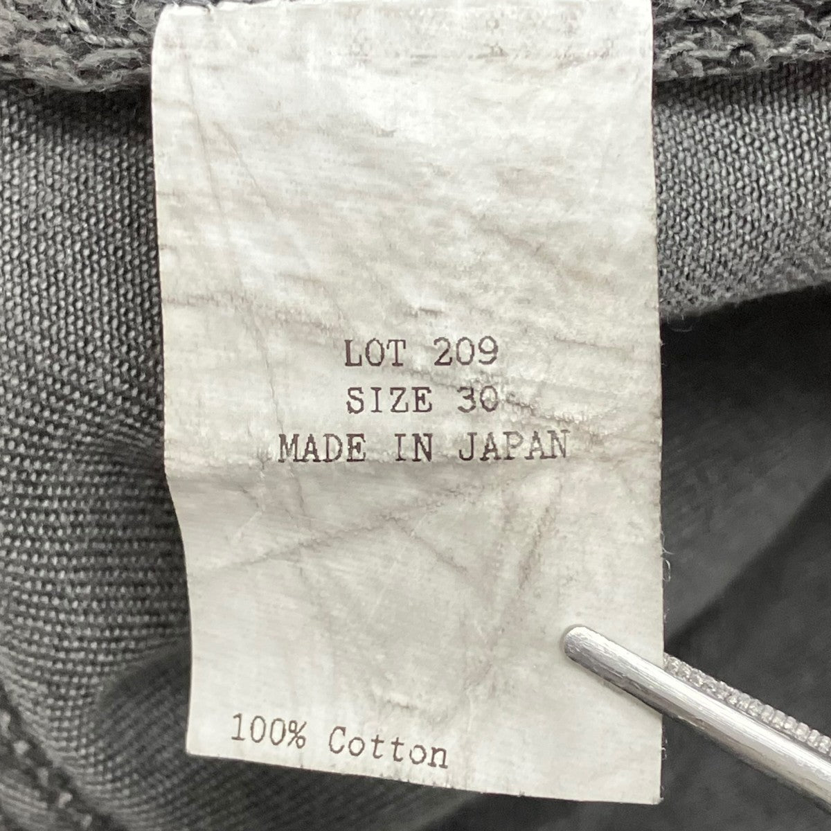 Taiga Takahashi(タイガタカハシ) LOT 209 BUCKLE-BACKED TROUSERS