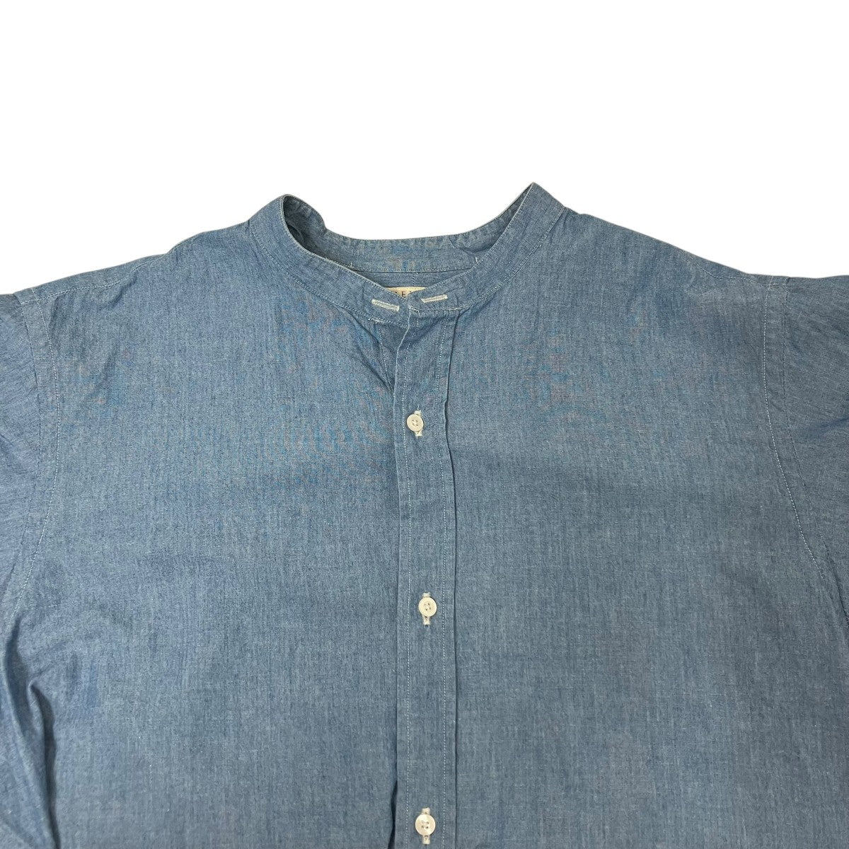 HEUGN Chambray RobシャツSHIRT023 古着・中古-3枚目のアイテム画像