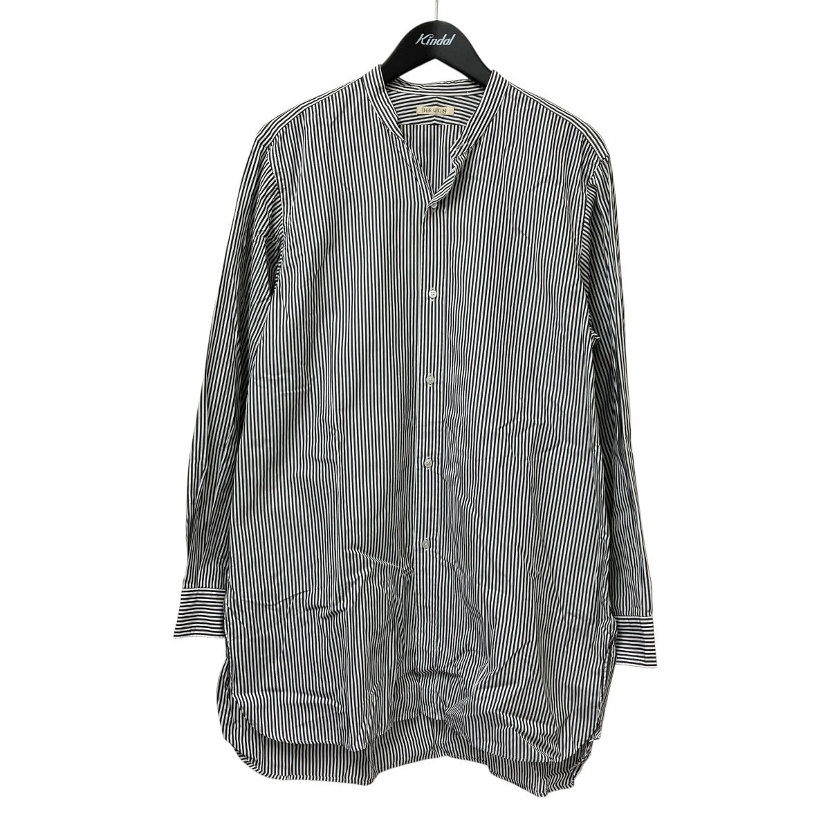 HEUGN stripe robシャツSHIRT014 古着・中古-1枚目のアイテム画像