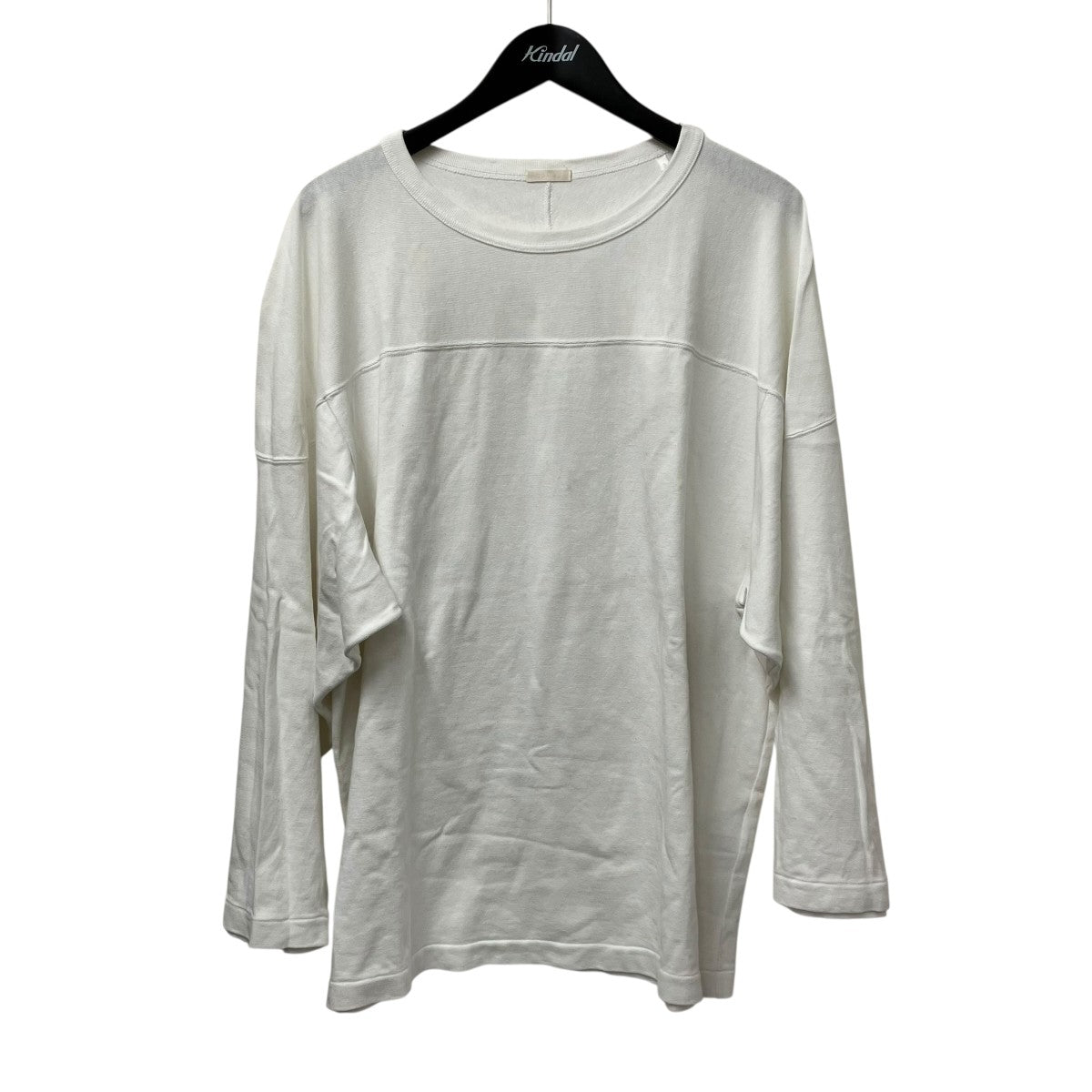 COMOLI(コモリ) フットボールTシャツX01-05005 X01-05005 ホワイト