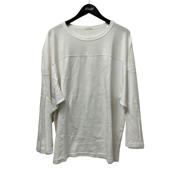 COMOLI(コモリ) フットボールTシャツX01-05005 X01-05005 ホワイト