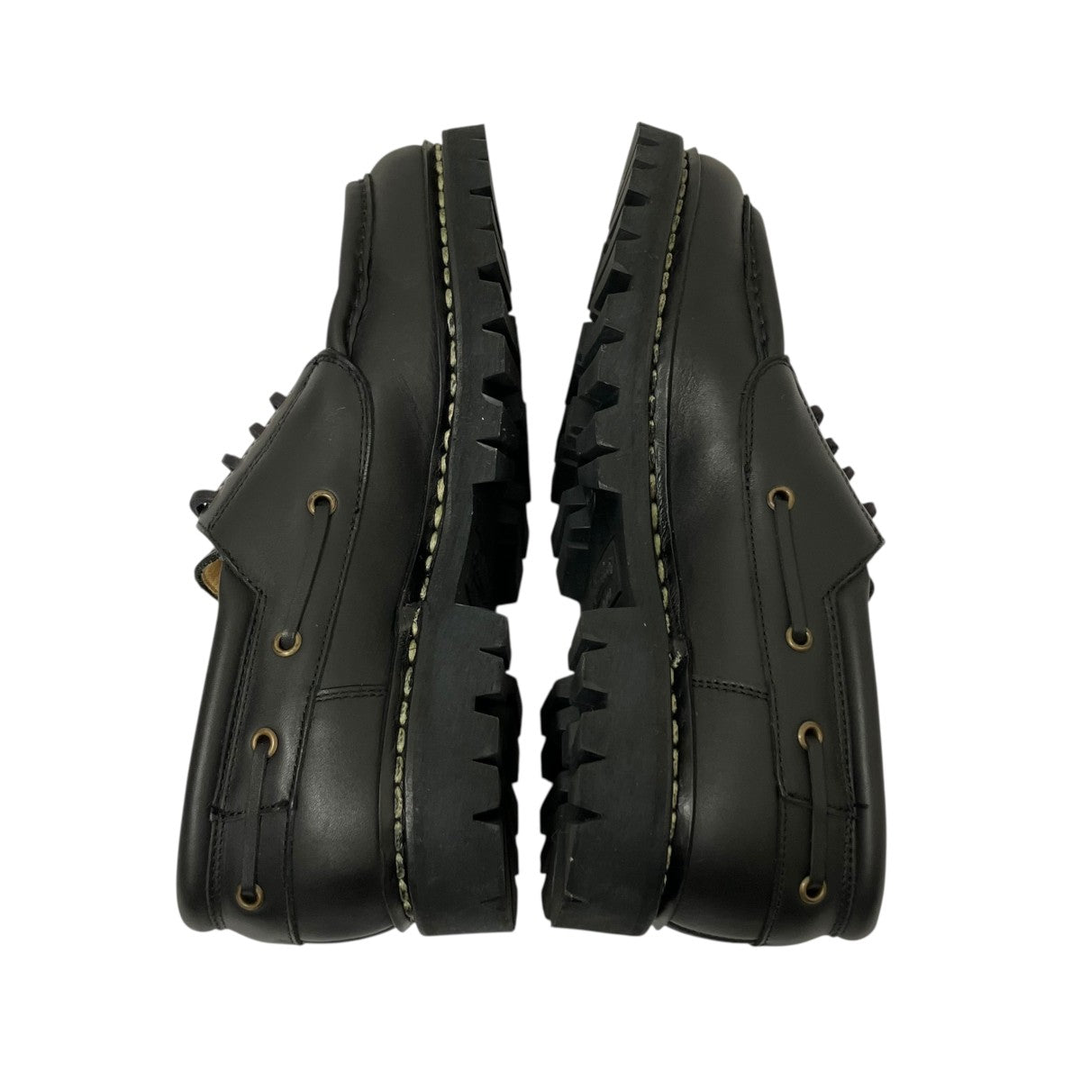 パラブーツ　paraboots chimey ブラック　サイズ8 新品未使用品 PARABOOT(パラブーツ) CHIMEYレザーシューズ200817 200817