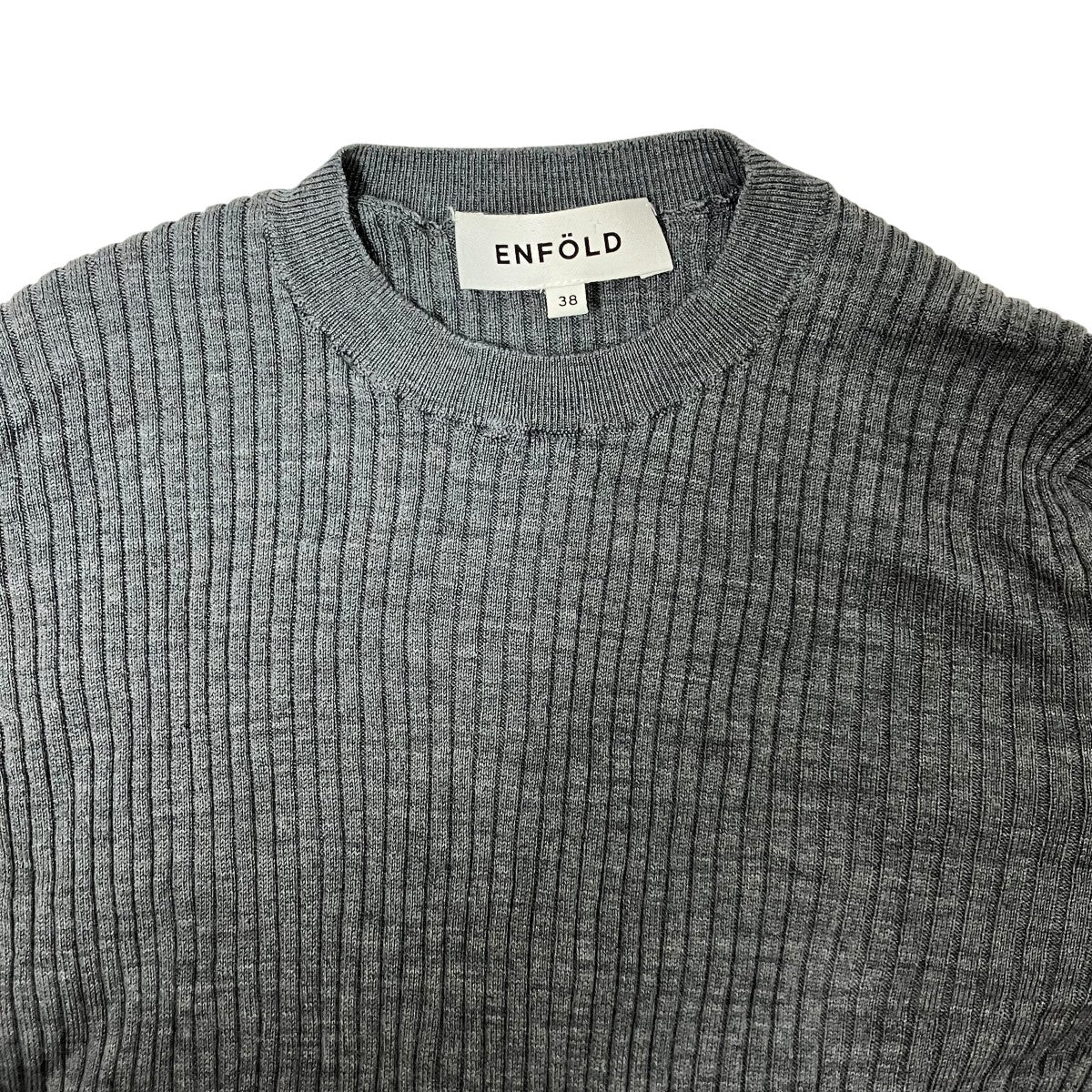ENFOLD(エンフォルド) ニット300GS270-0600 300GS270-0600 グレー