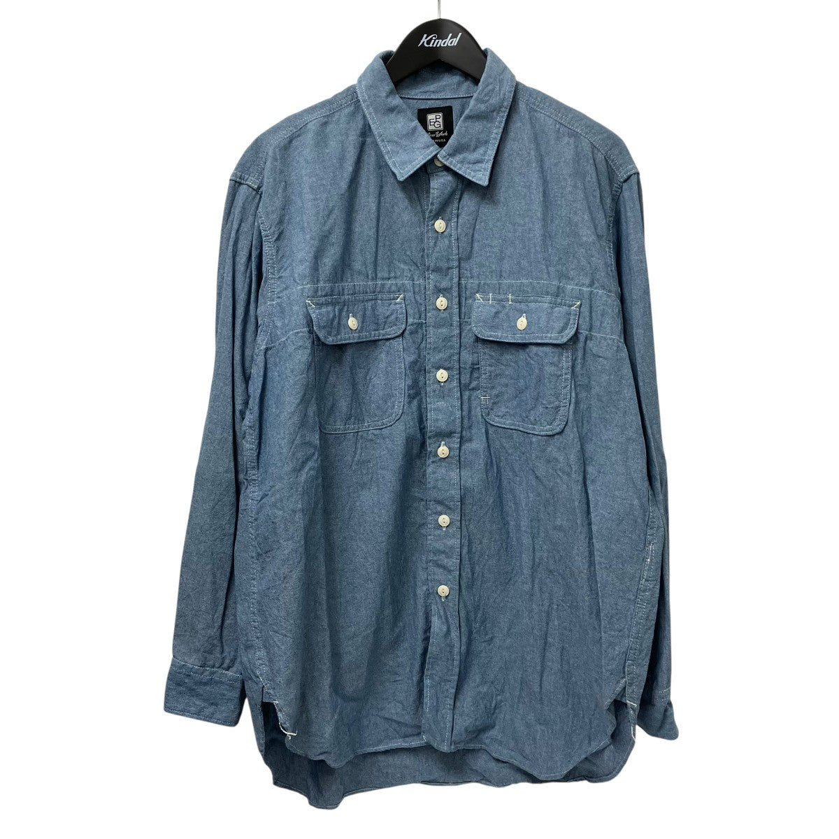 Engineered Garments×BEAMS PLUS PEG Vertifield Shirtシャツ 古着・中古-1枚目のアイテム画像