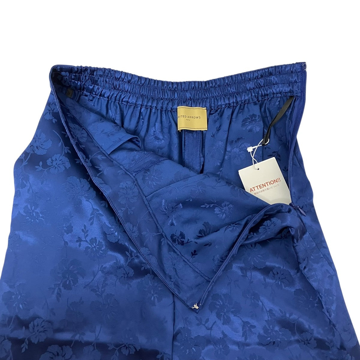 UNITED ARROWS フラワージャガードイージーパンツ1514-216-4653-7750 古着・中古-4枚目のアイテム画像