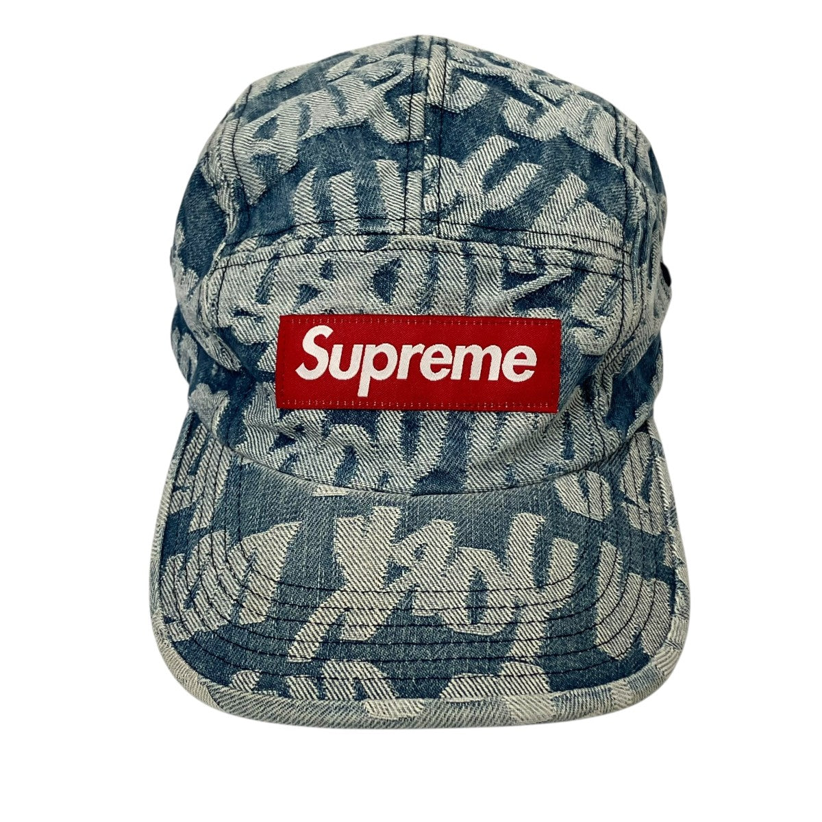 Supreme(シュプリーム) Fat Tip Jacquard Denim Capキャップ