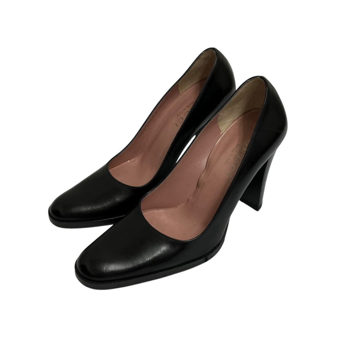 グッチ　GUCCI ホースビット スエードパンプスブラック ほぼ未使用 中古・古着通販】GUCCI (グッチ) ホースビットパンプス ブラック