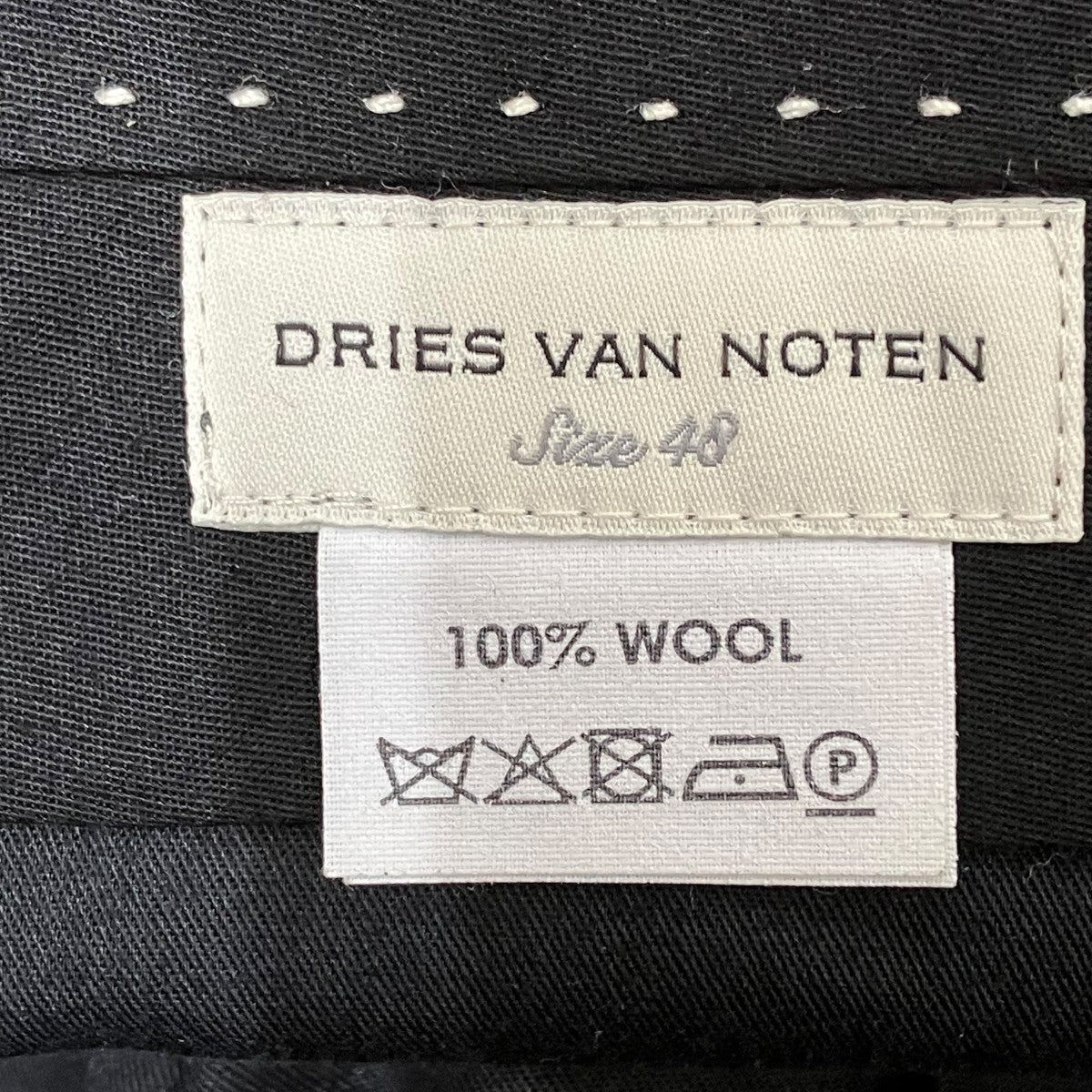 DRIES VAN NOTEN スラックス 古着・中古-7枚目のアイテム画像