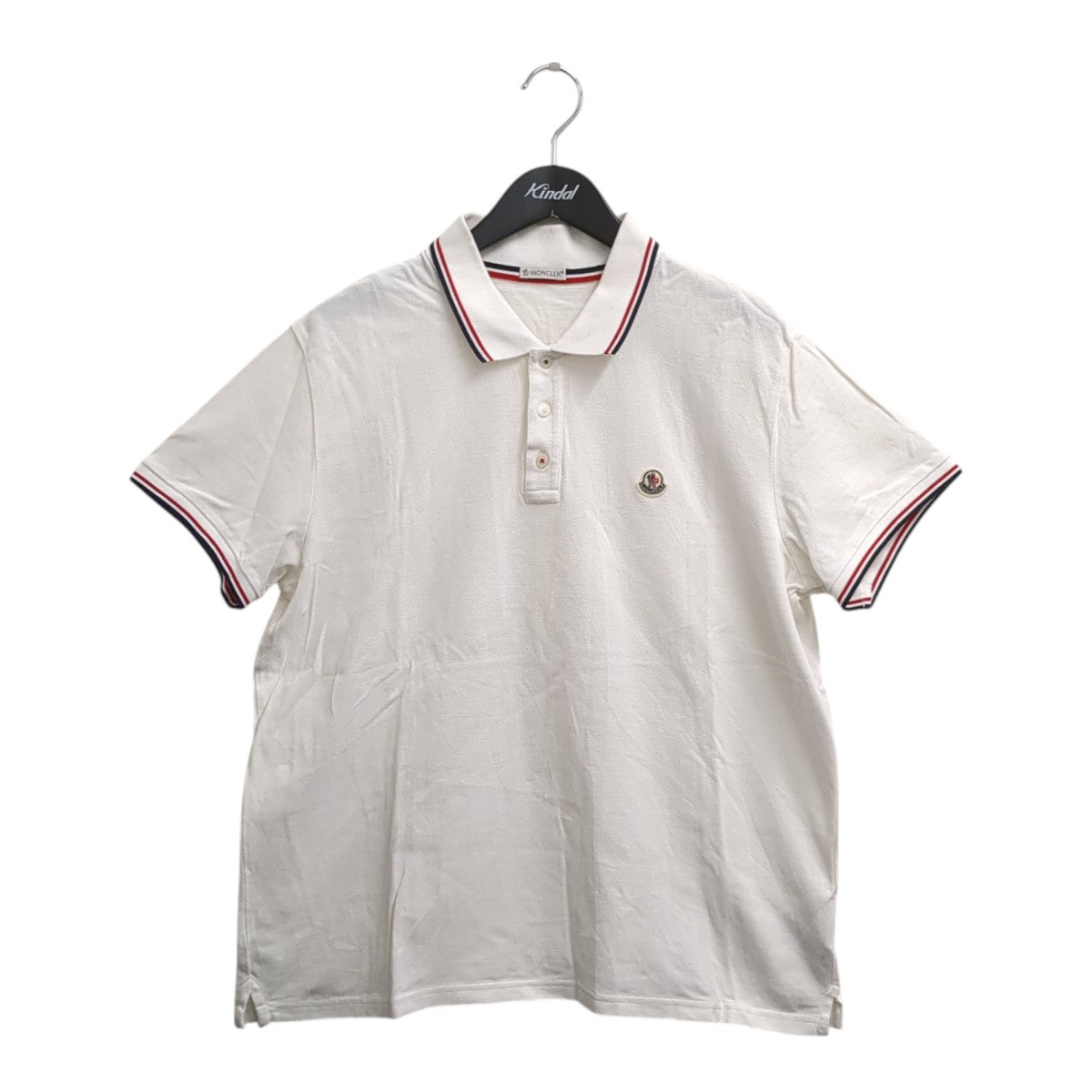 MONCLER 半袖ポロシャツB10918317100 古着・中古-1枚目のアイテム画像