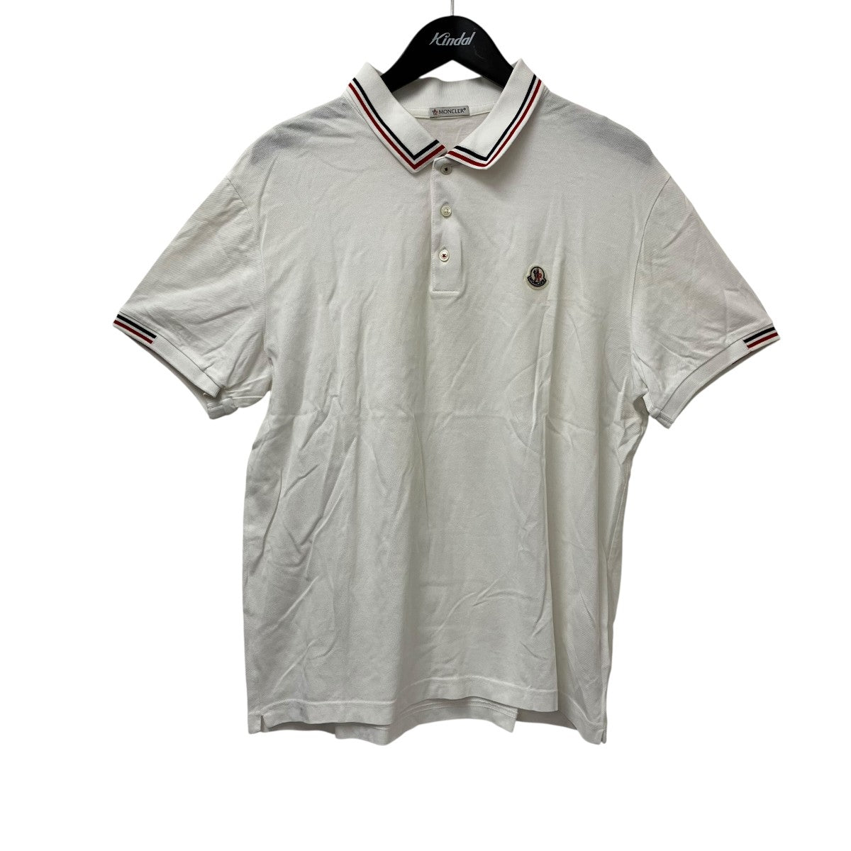 MONCLER 半袖ポロシャツB10918345600 古着・中古-1枚目のアイテム画像
