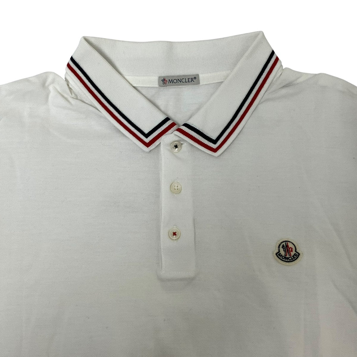 MONCLER 半袖ポロシャツB10918345600 古着・中古-3枚目のアイテム画像