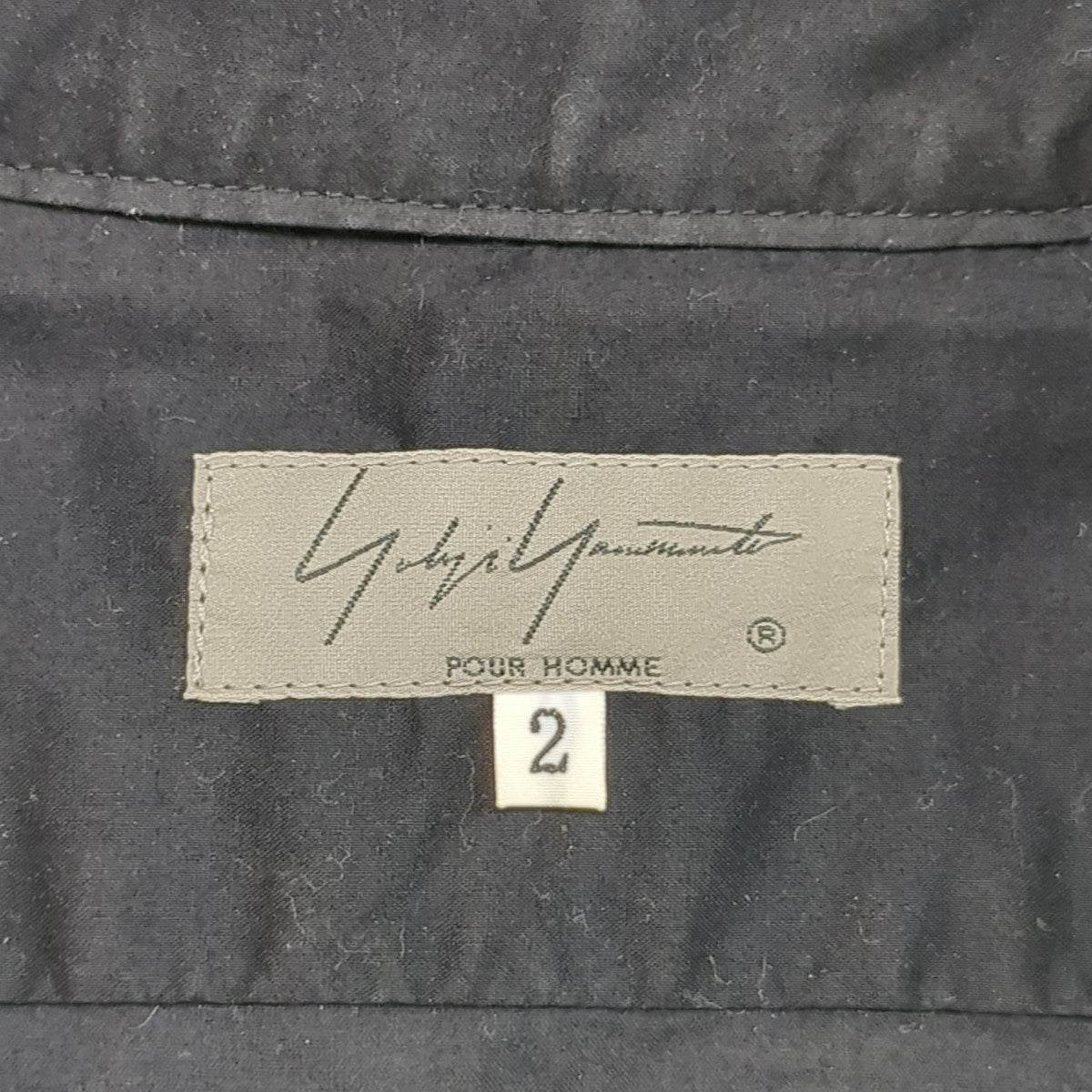 YOHJI YAMAMOTO 半袖シャツHN-B63-034 古着・中古-7枚目のアイテム画像