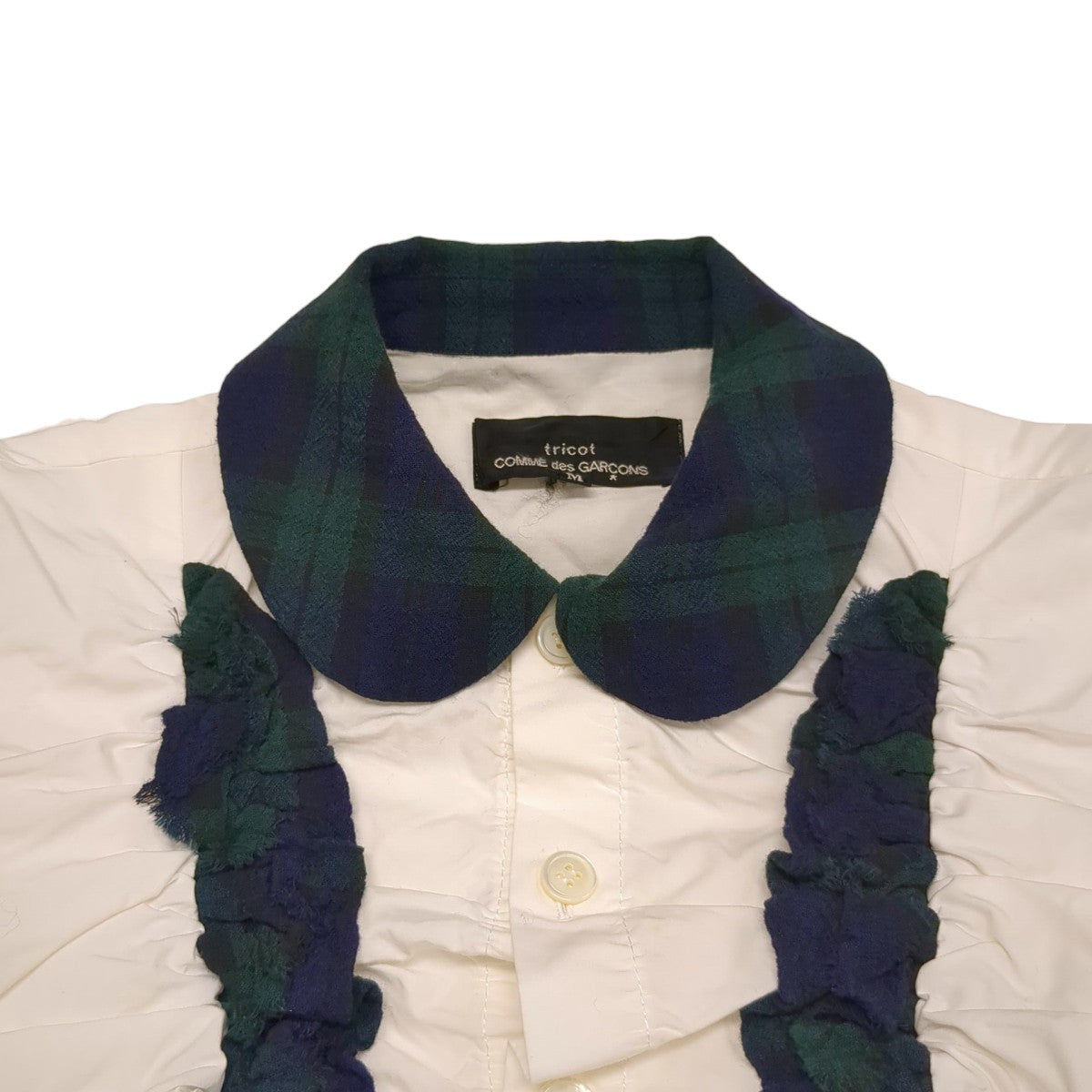 tricot COMME des GARCONS シャツワンピースTQ-Q005 古着・中古-3枚目のアイテム画像