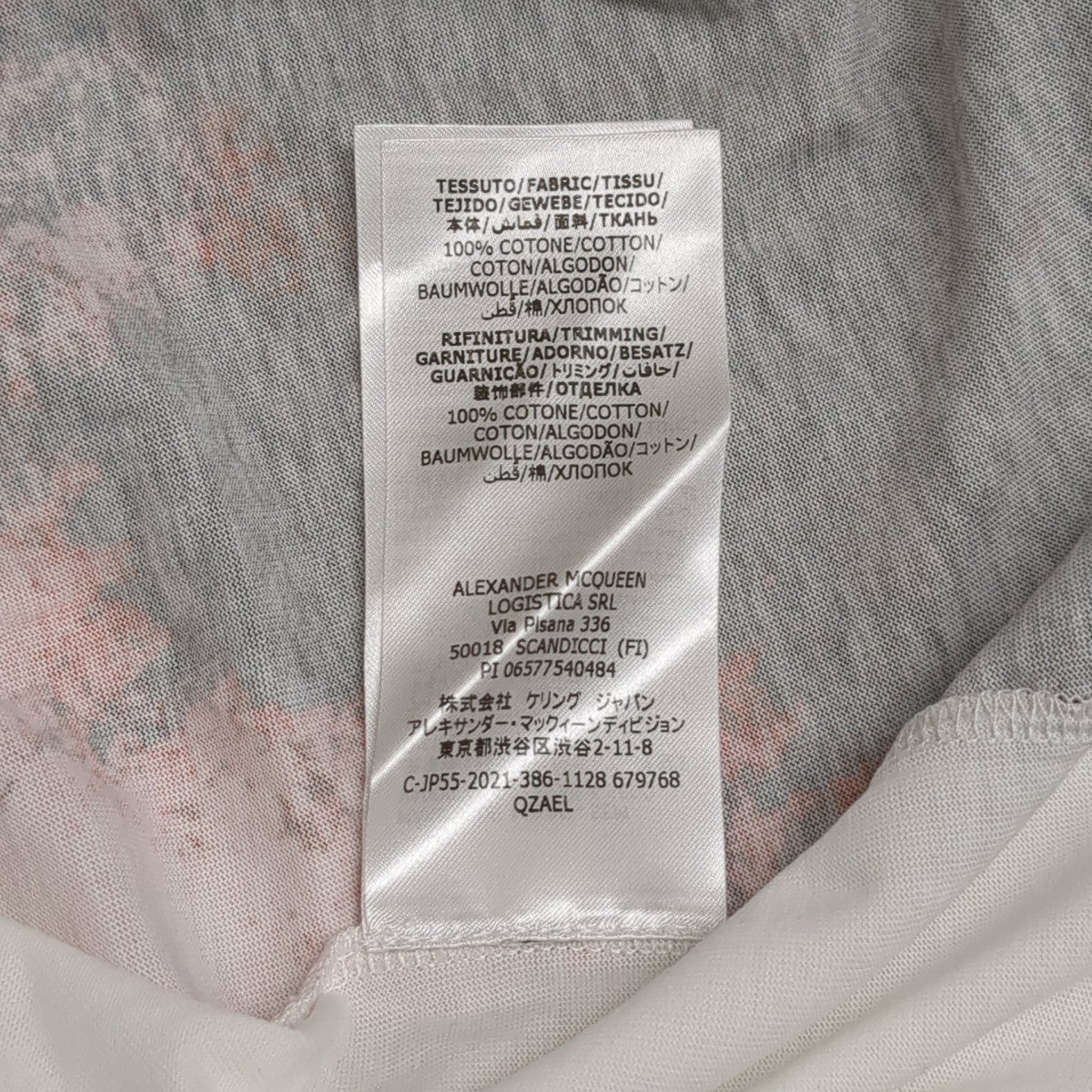 ALEXANDER McQUEEN Tシャツ679768 古着・中古-7枚目のアイテム画像