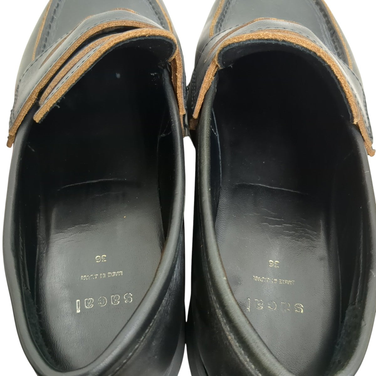sacai(サカイ) ローファー21-05486 21-05486 ブラック サイズ 36