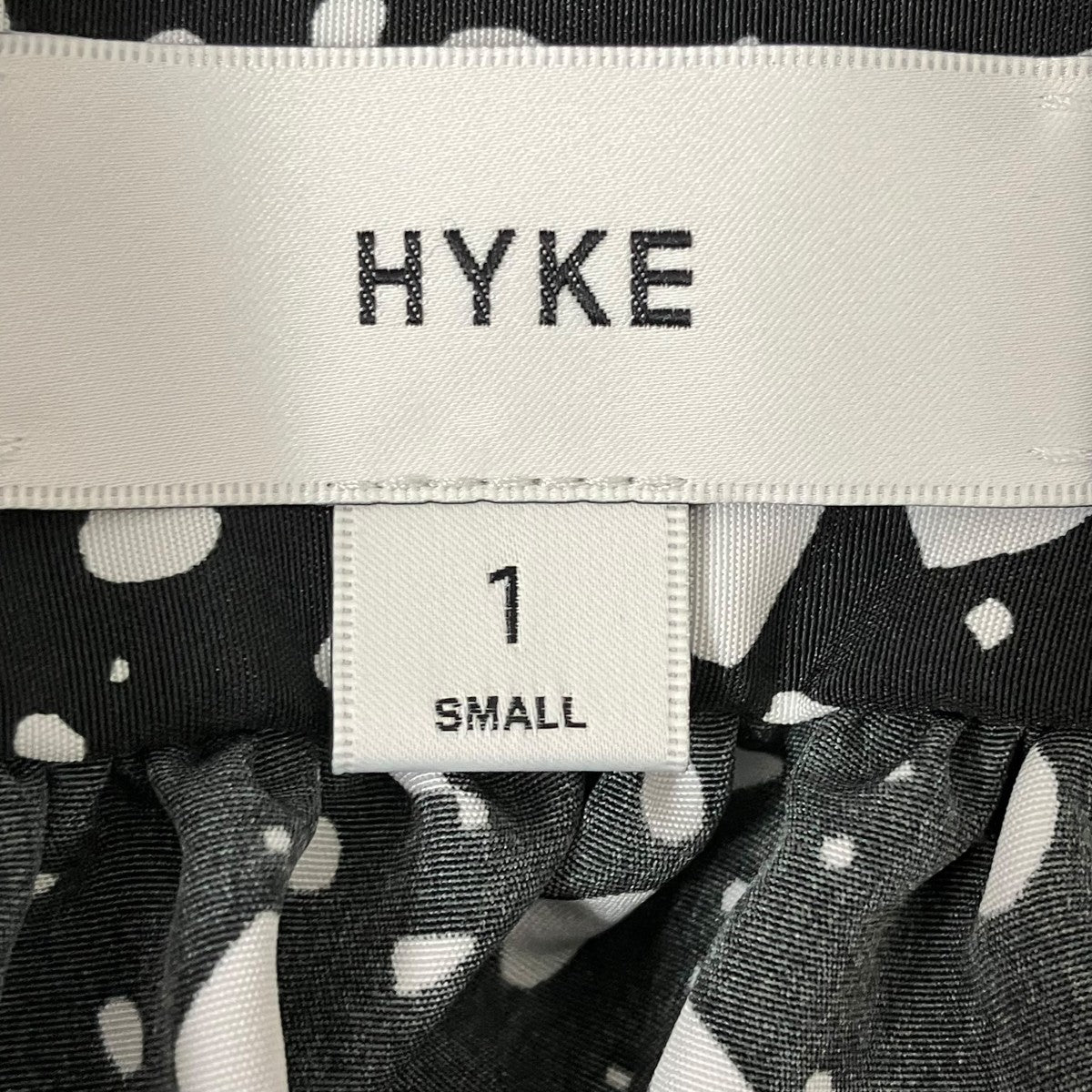 HYKE 23SSPEBBLE PRINTED BLOUSEブラウス231-15185 古着・中古-6枚目のアイテム画像