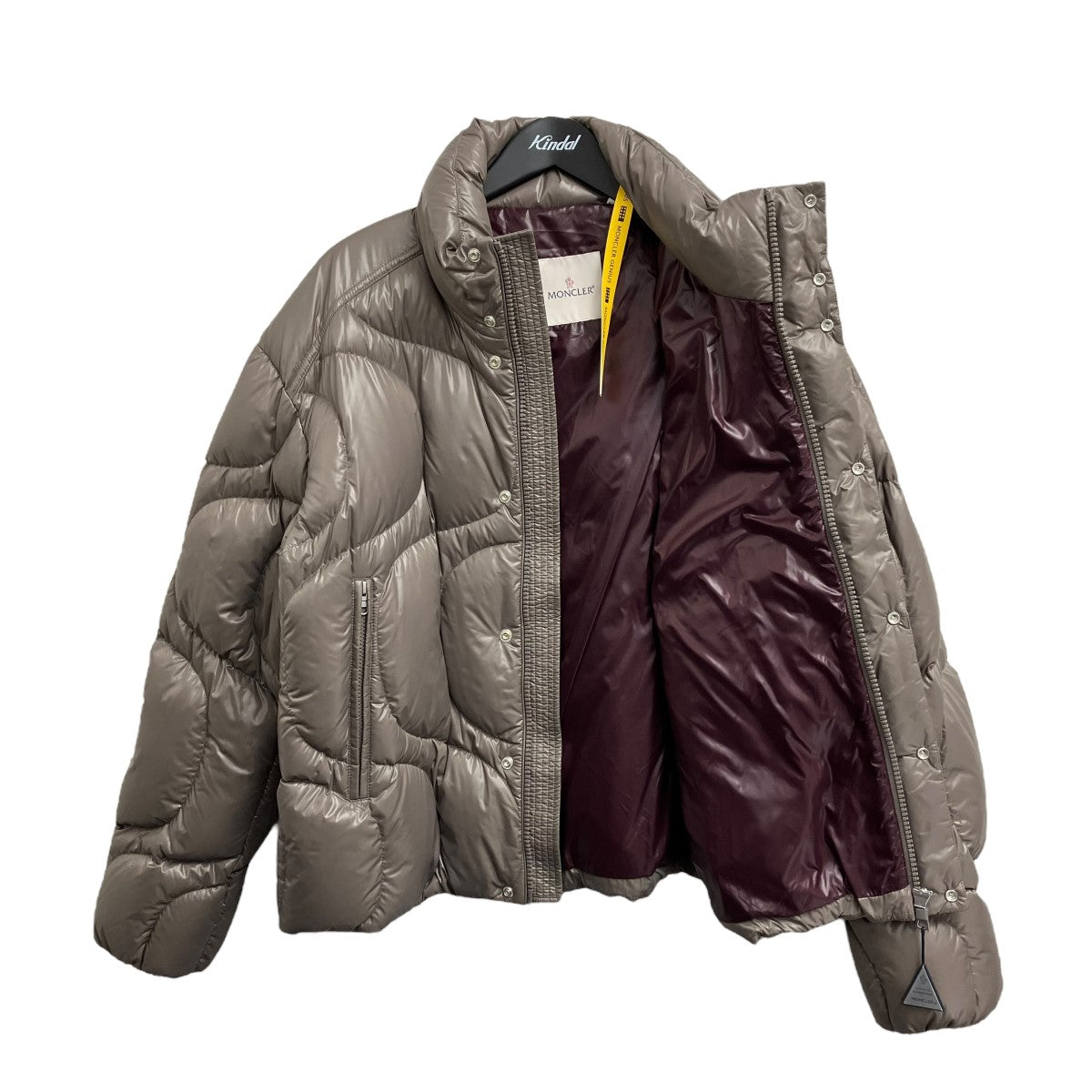 MONCLER×Palm Angels HAUNANIダウンジャケット ブラウン サイズ