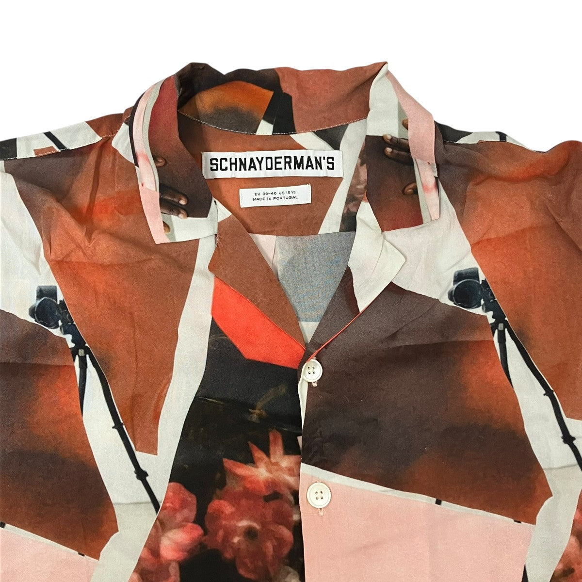 総柄シャツ