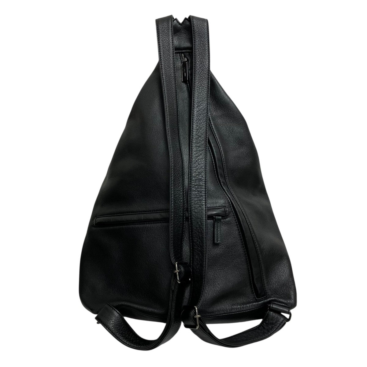 YOHJI YAMAMOTO(ヨウジヤマモト) シグネチャーロゴレザートートバッグ