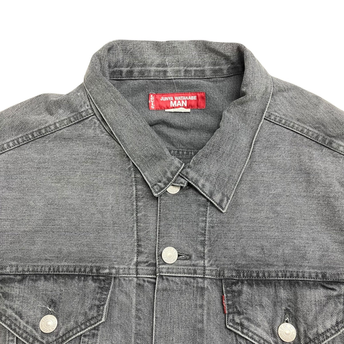 JUNYA WATANABE MAN×LEVI’S 25SSデニムジャケットWO-J203-051-1-2 古着・中古-4枚目のアイテム画像