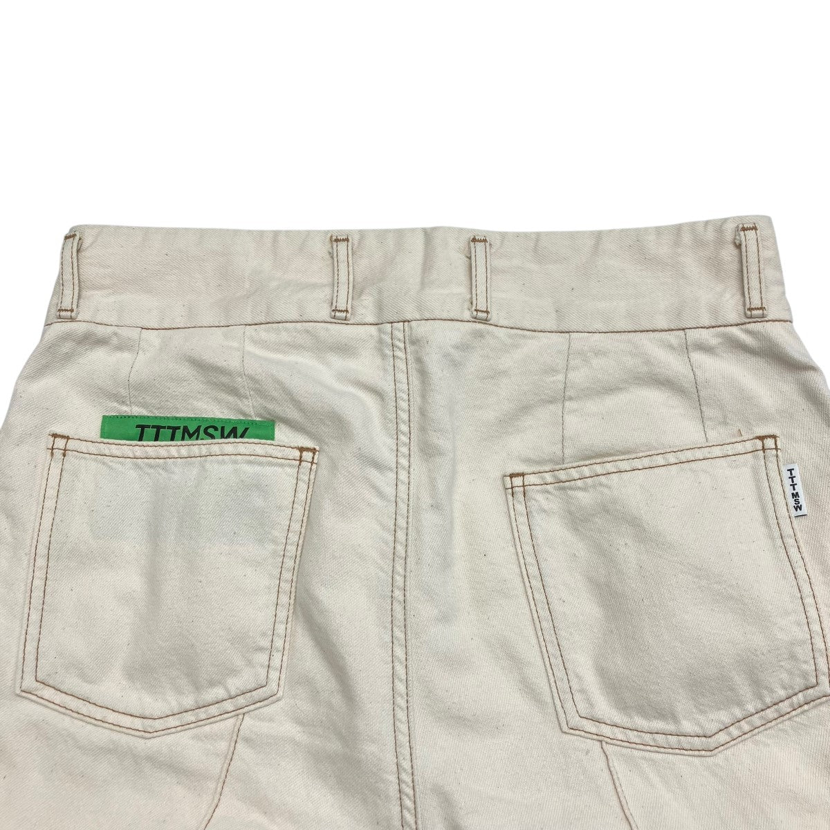 23SSOrganic Cotton Denim Wide PantsパンツTTT-2023SS-PT11