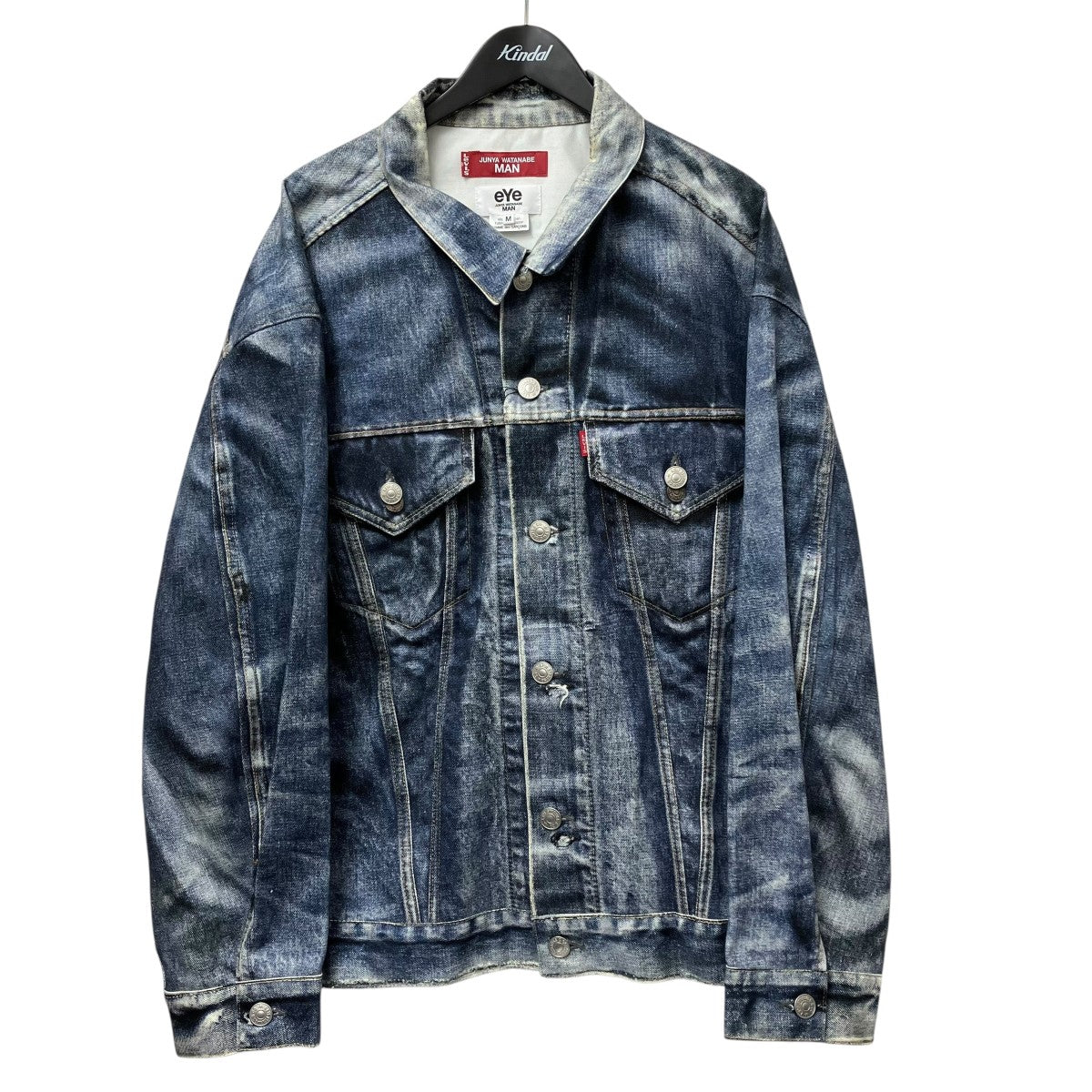 COMME des GARCONS×BerBerjin×LEVI’S 転写ジャケットWO-J911 WO-J911 インディゴ サイズ M ...