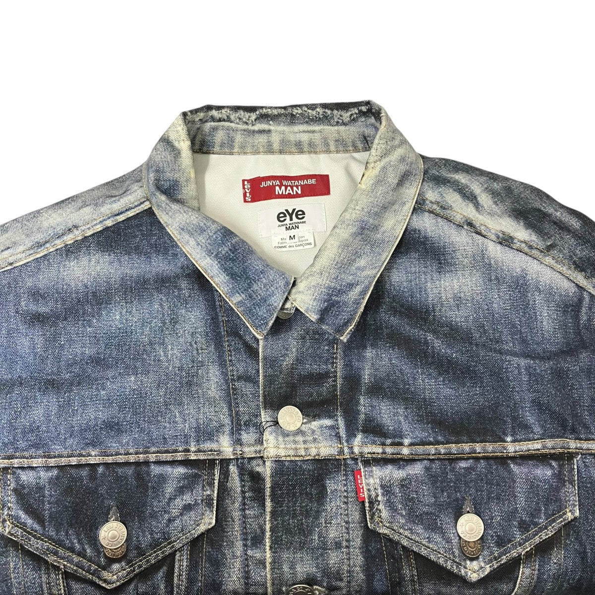 COMME des GARCONS×BerBerjin×LEVI’S 転写ジャケットWO-J911 WO-J911 インディゴ サイズ M ...