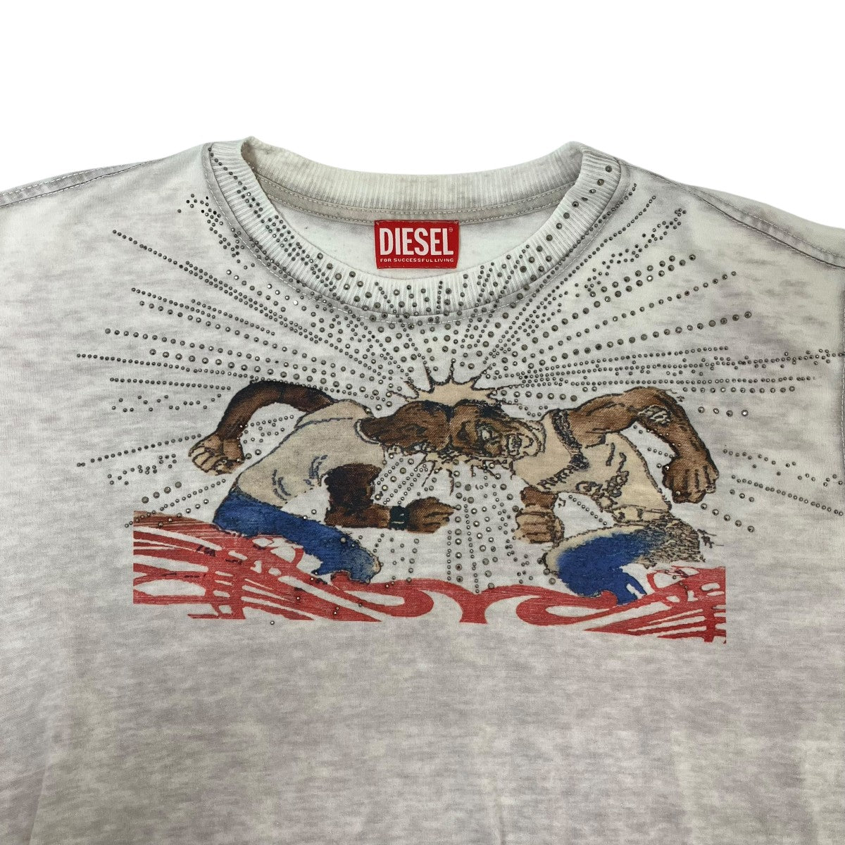 DIESEL t-norm-t15TシャツA19660 古着・中古-3枚目のアイテム画像