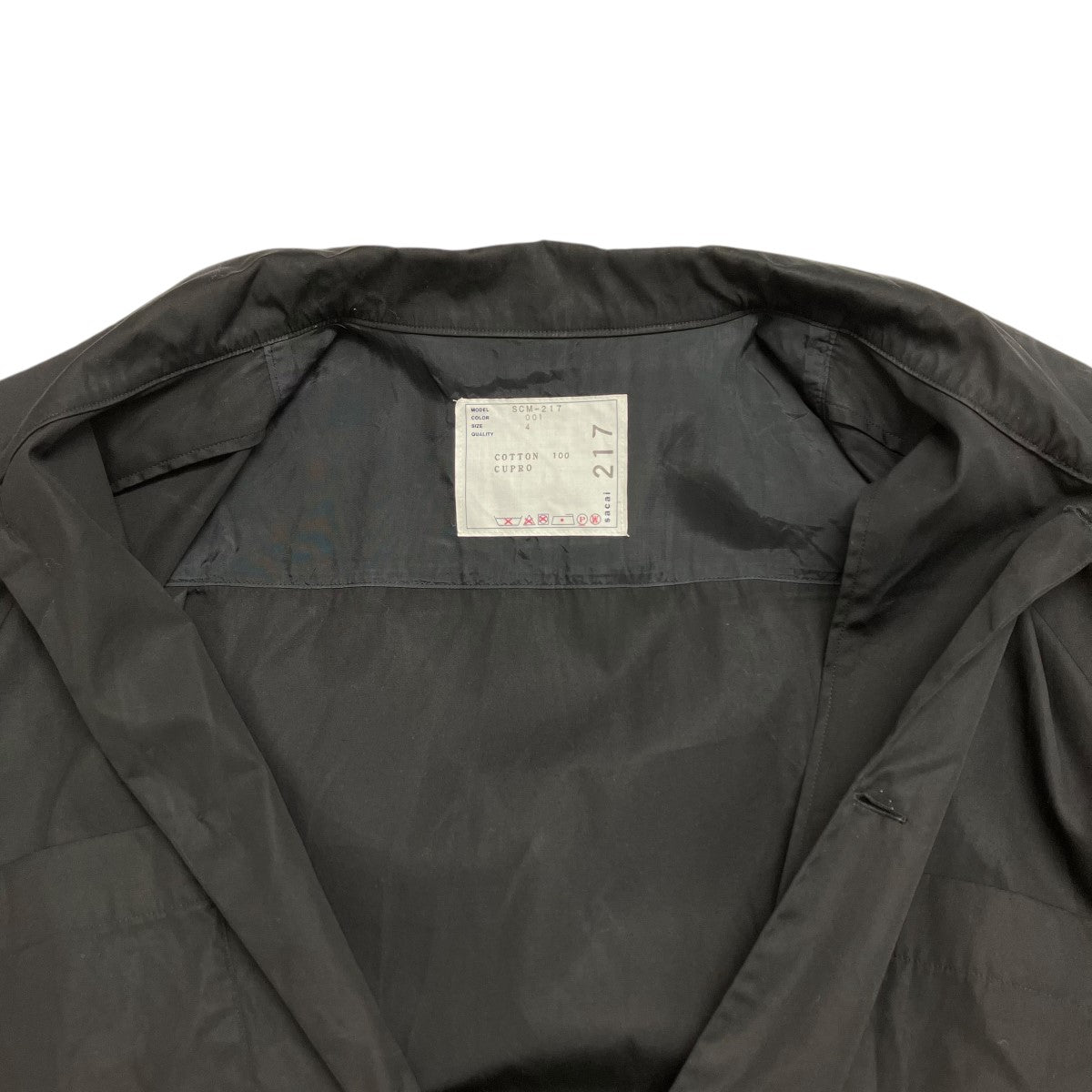 sacai 25SSCotton Poplin ShirtシャツSCM-217 古着・中古-4枚目のアイテム画像