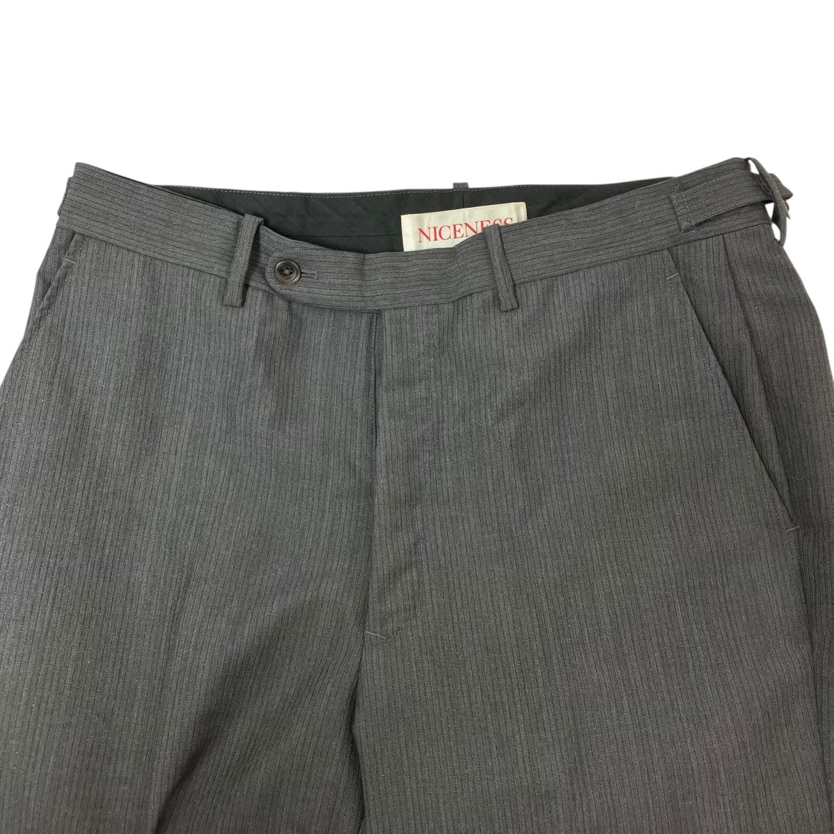 NICENESS(ナイスネス) スラックスNN-1003711 NN-1003711 グレー