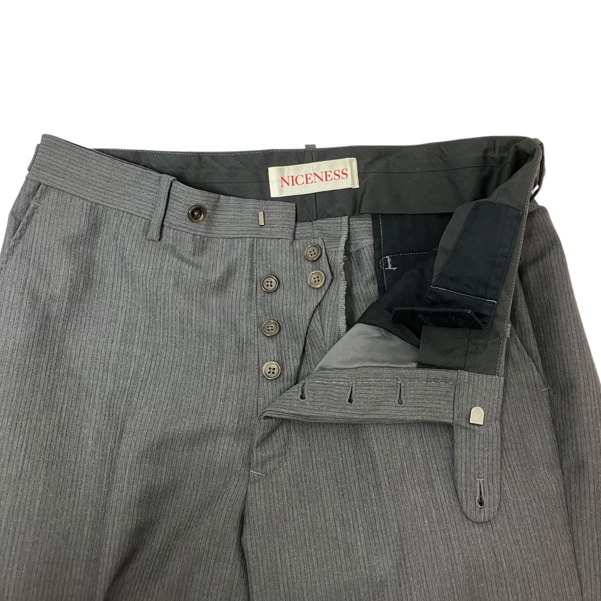 NICENESS(ナイスネス) スラックスNN-1003711 NN-1003711 グレー サイズ