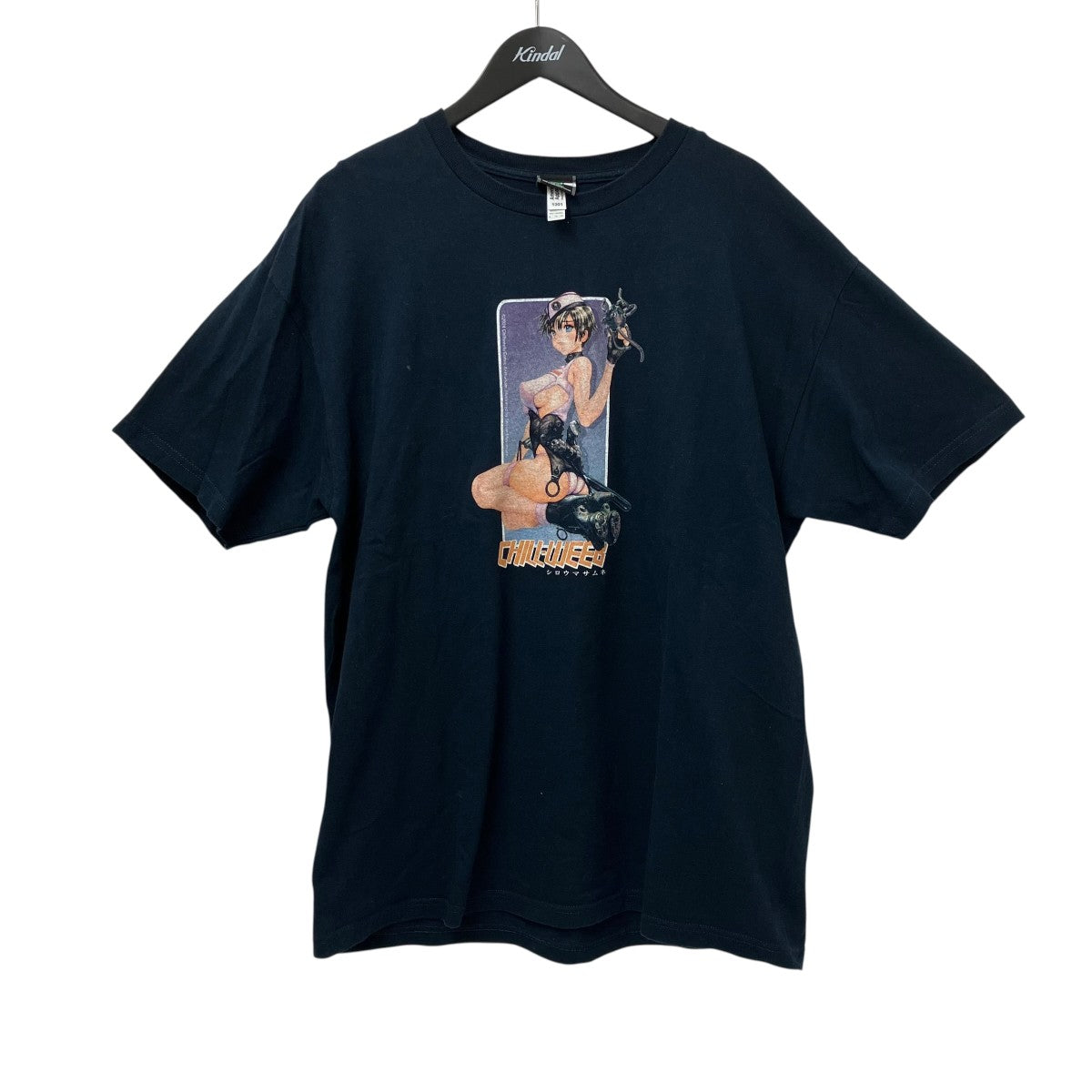 Chillweeb×士郎正宗 Tシャツ 古着・中古-1枚目のアイテム画像